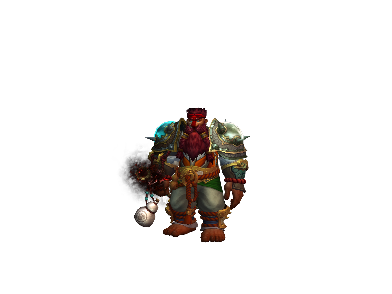 Boozewizard 3D character render