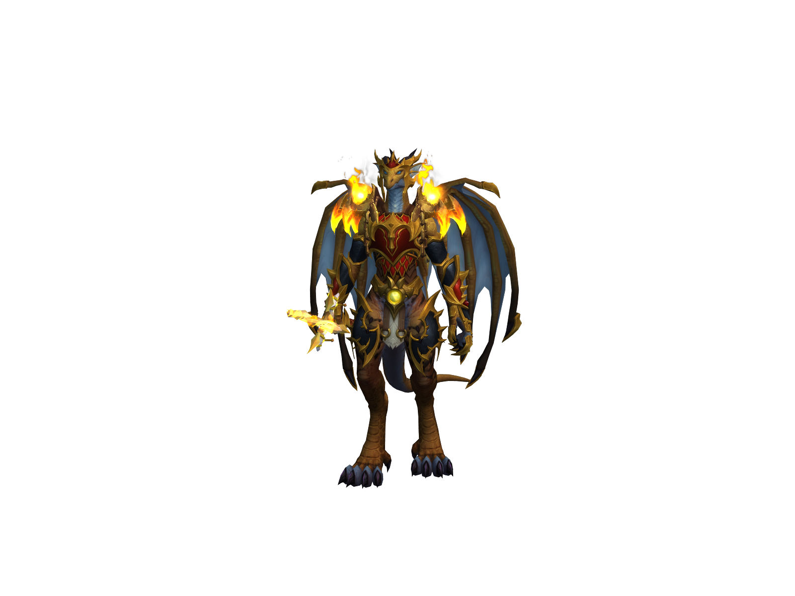 Flameb 3D character render