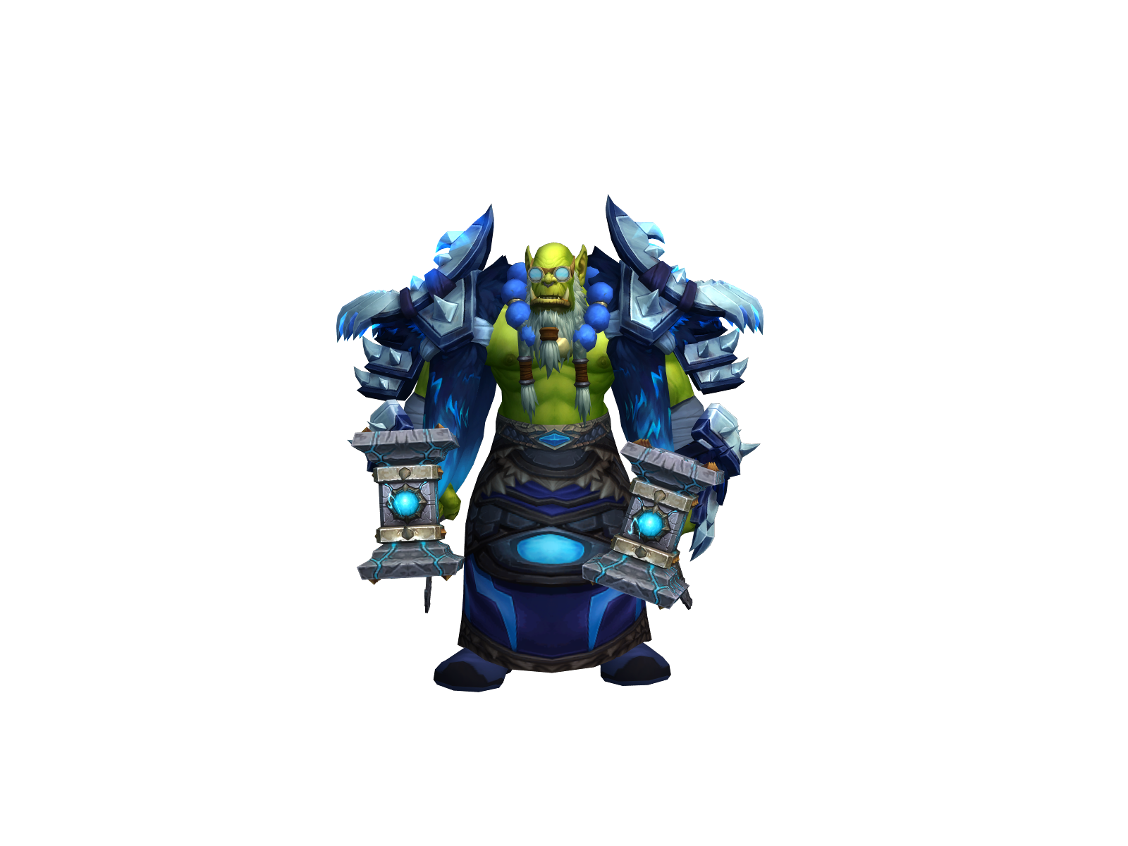Shocky 3D character render
