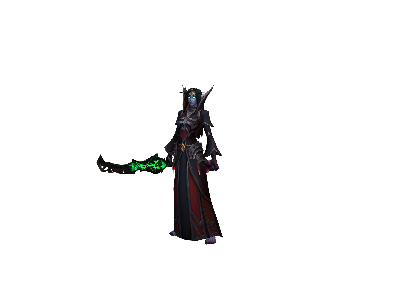 Zubaji 3D character render