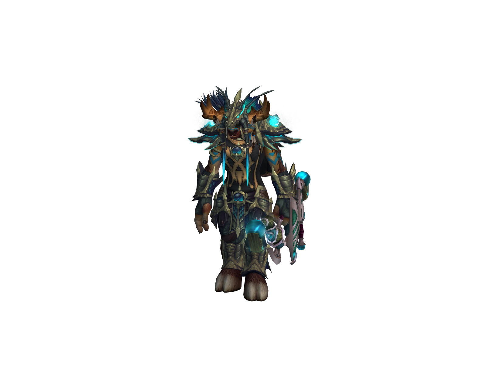 Milunka 3D character render
