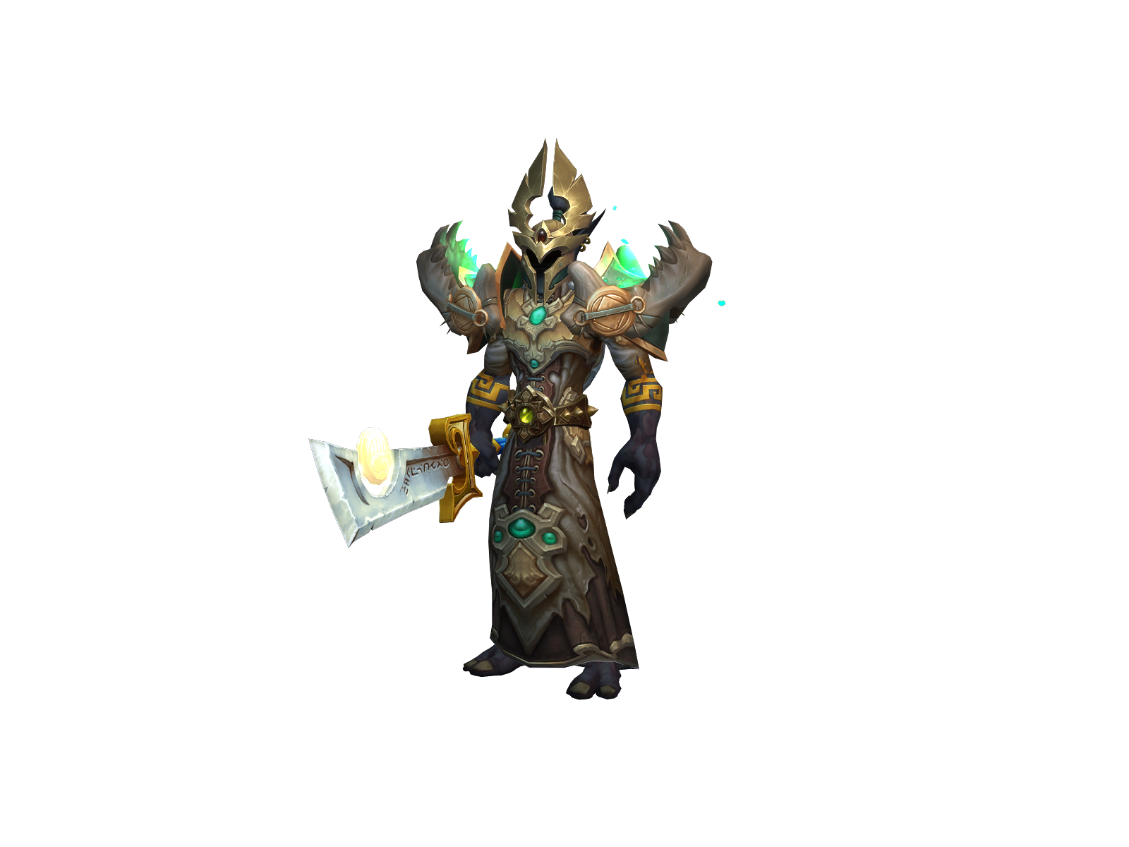 Kensjidman 3D character render