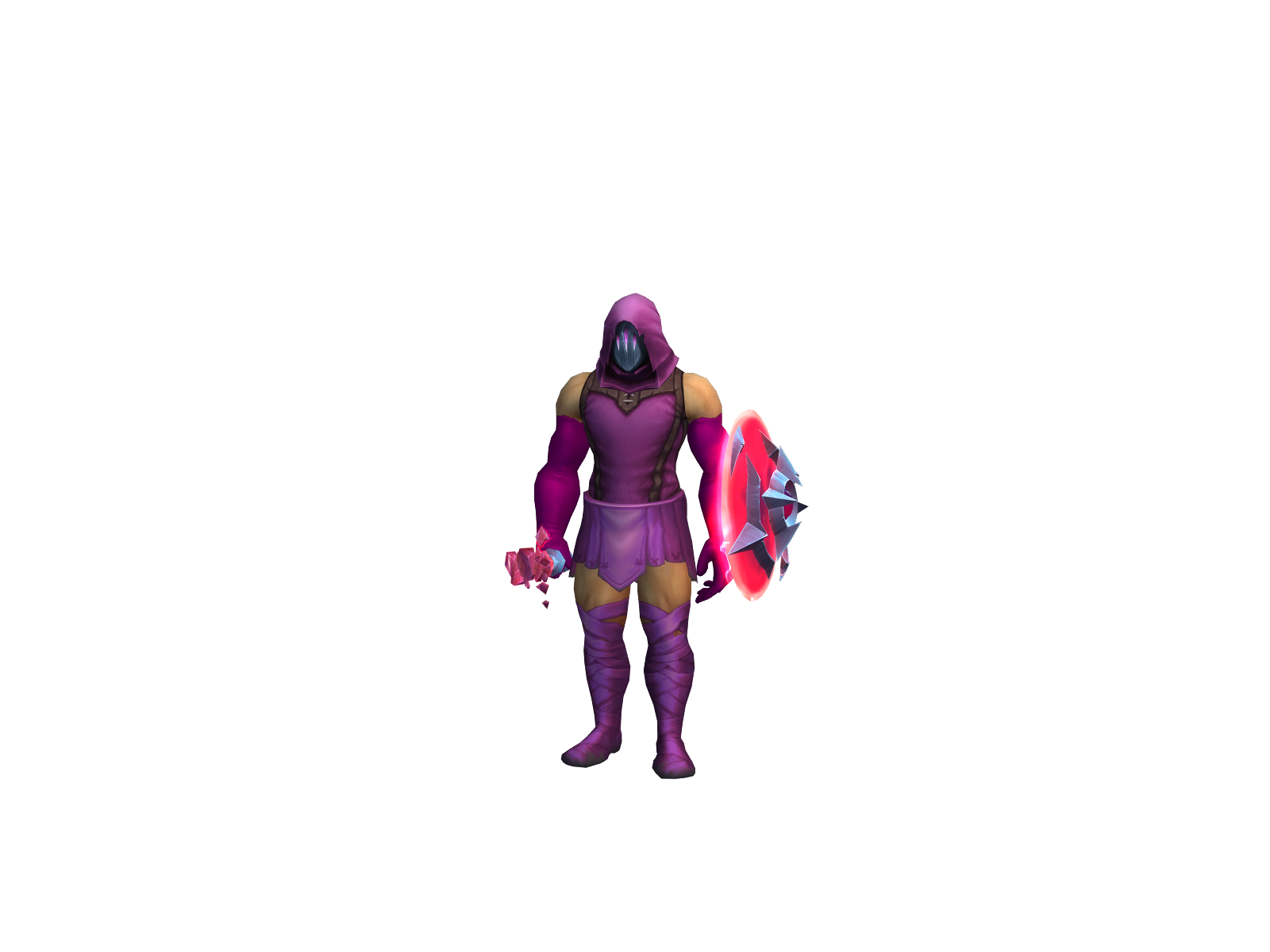 Zeratris 3D character render