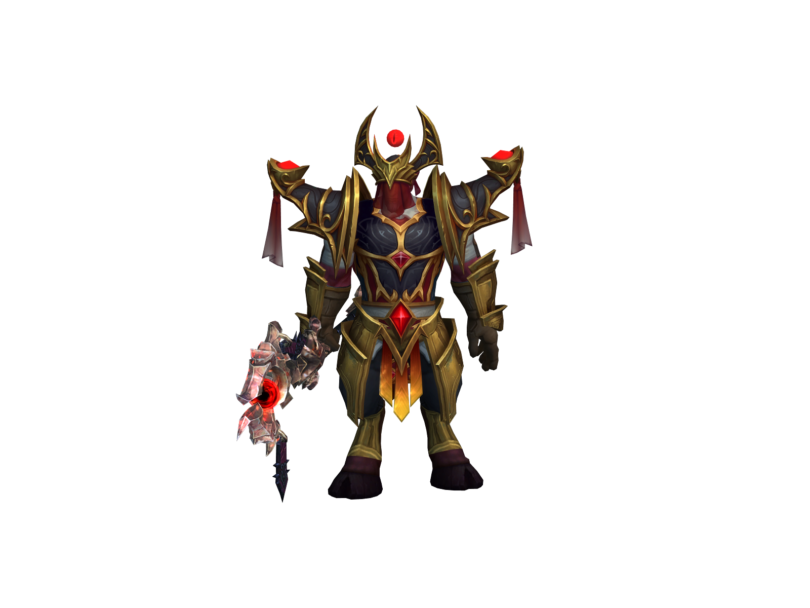 Aelster 3D character render