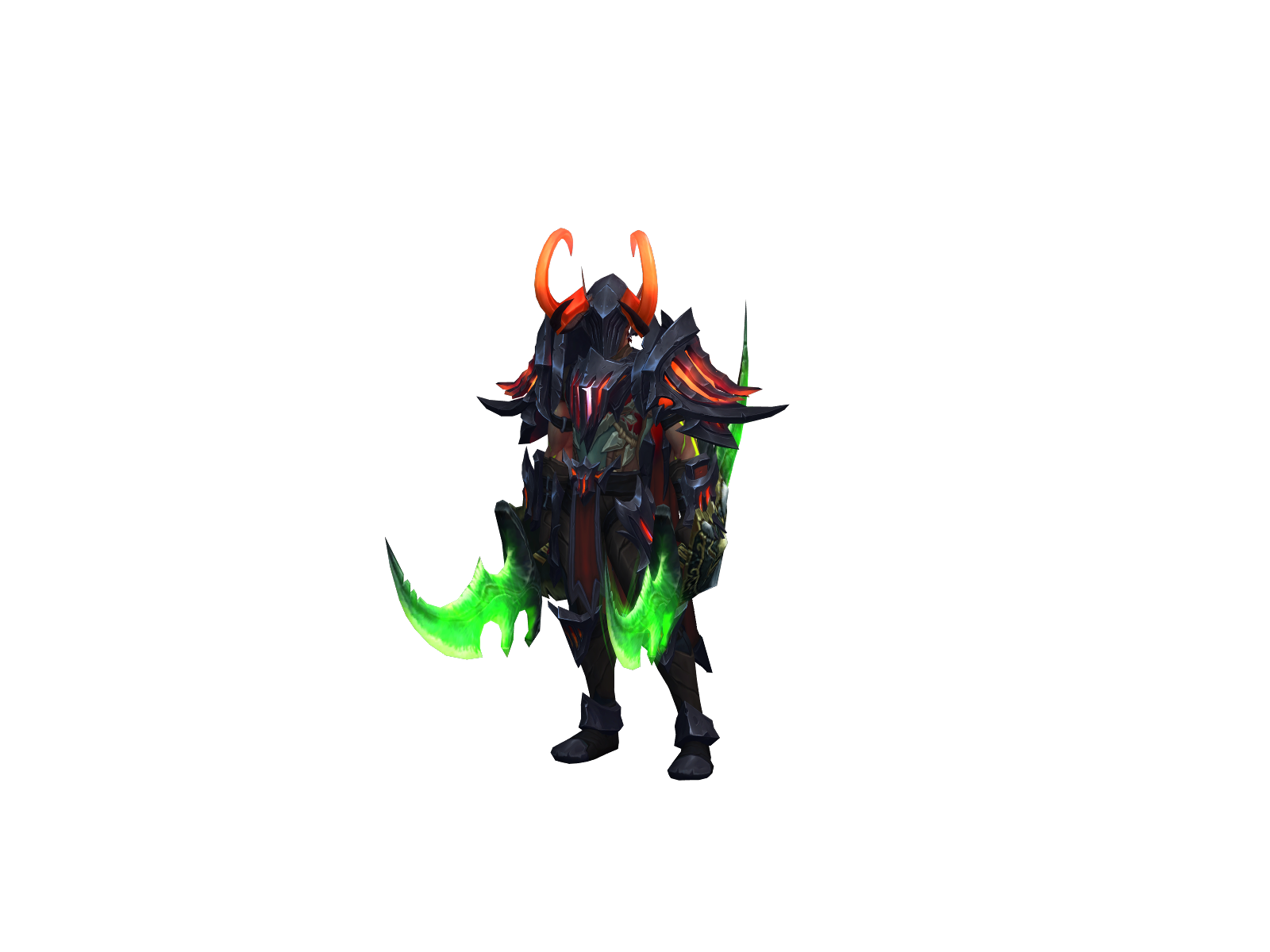 Illidaniris 3D character render