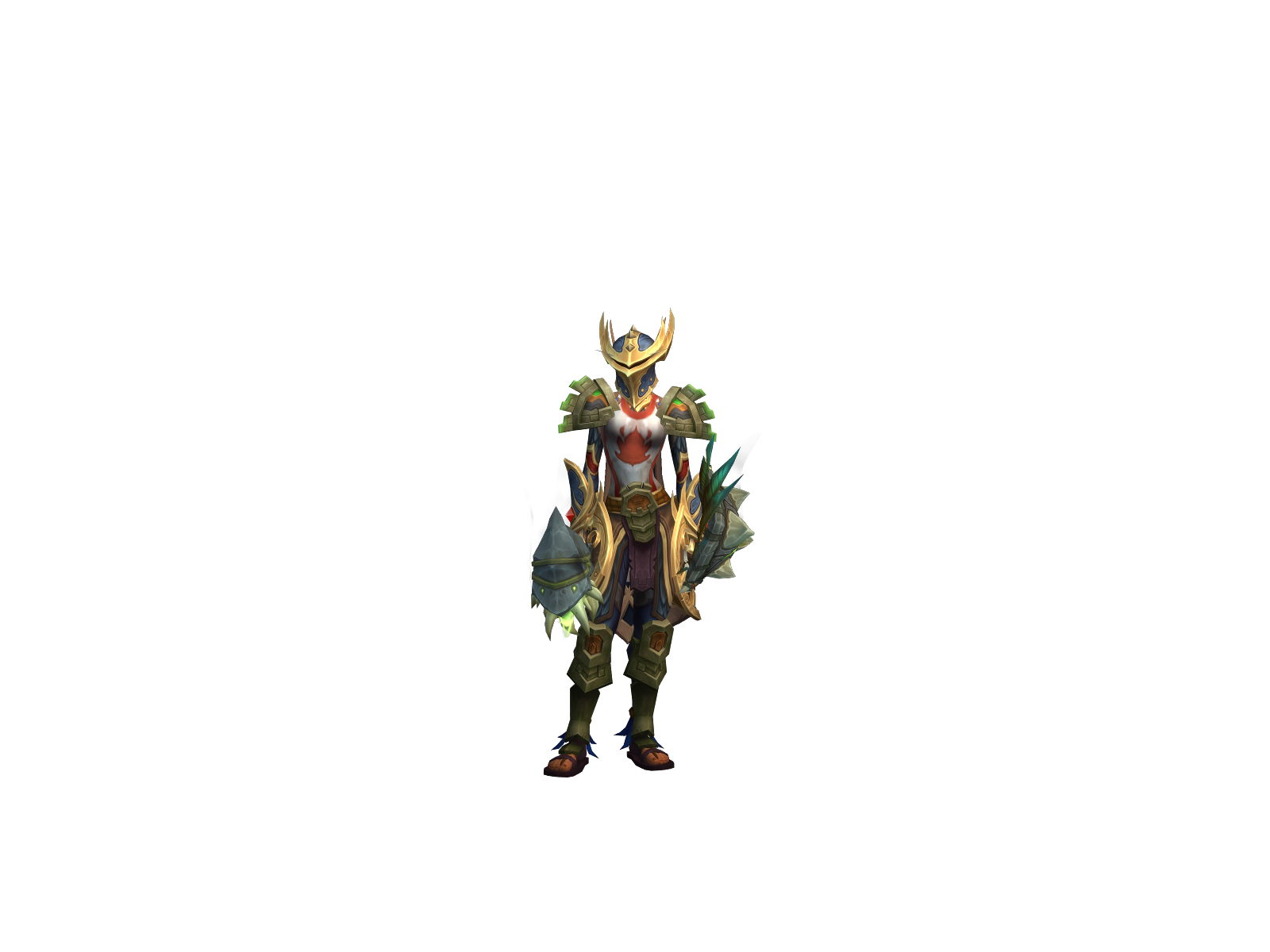 Yewis 3D character render