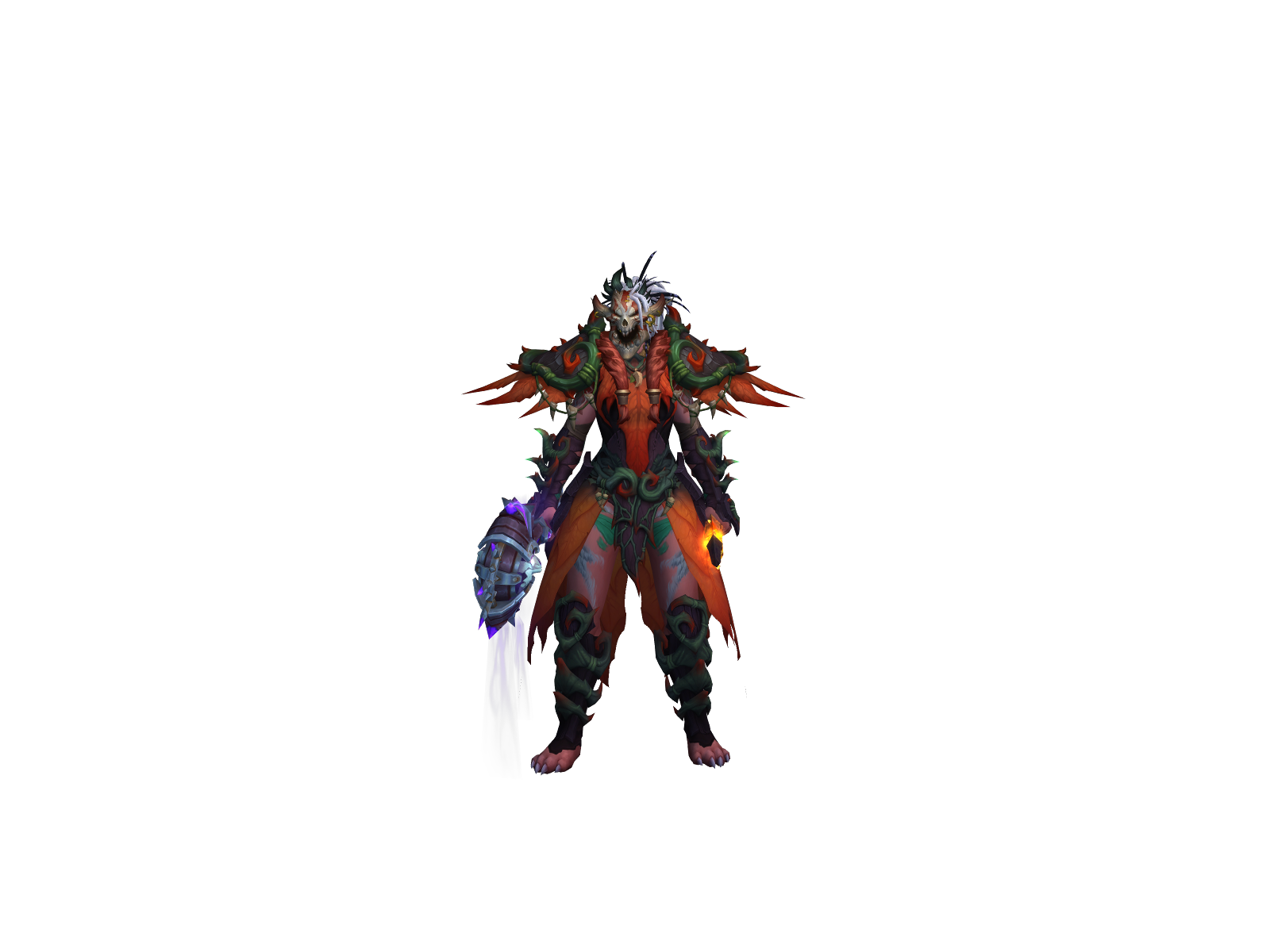 Meøw 3D character render