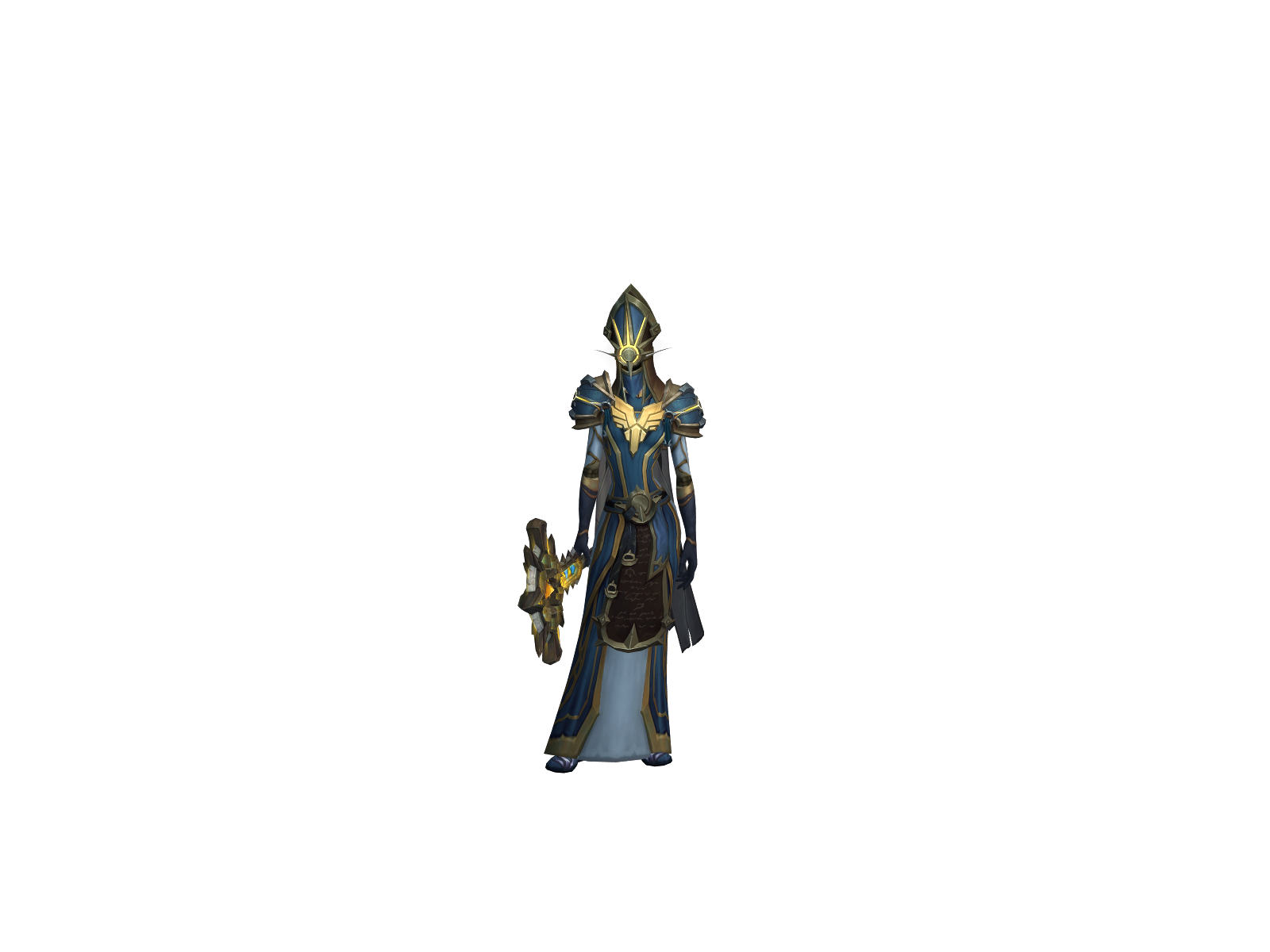 Nunnan 3D character render