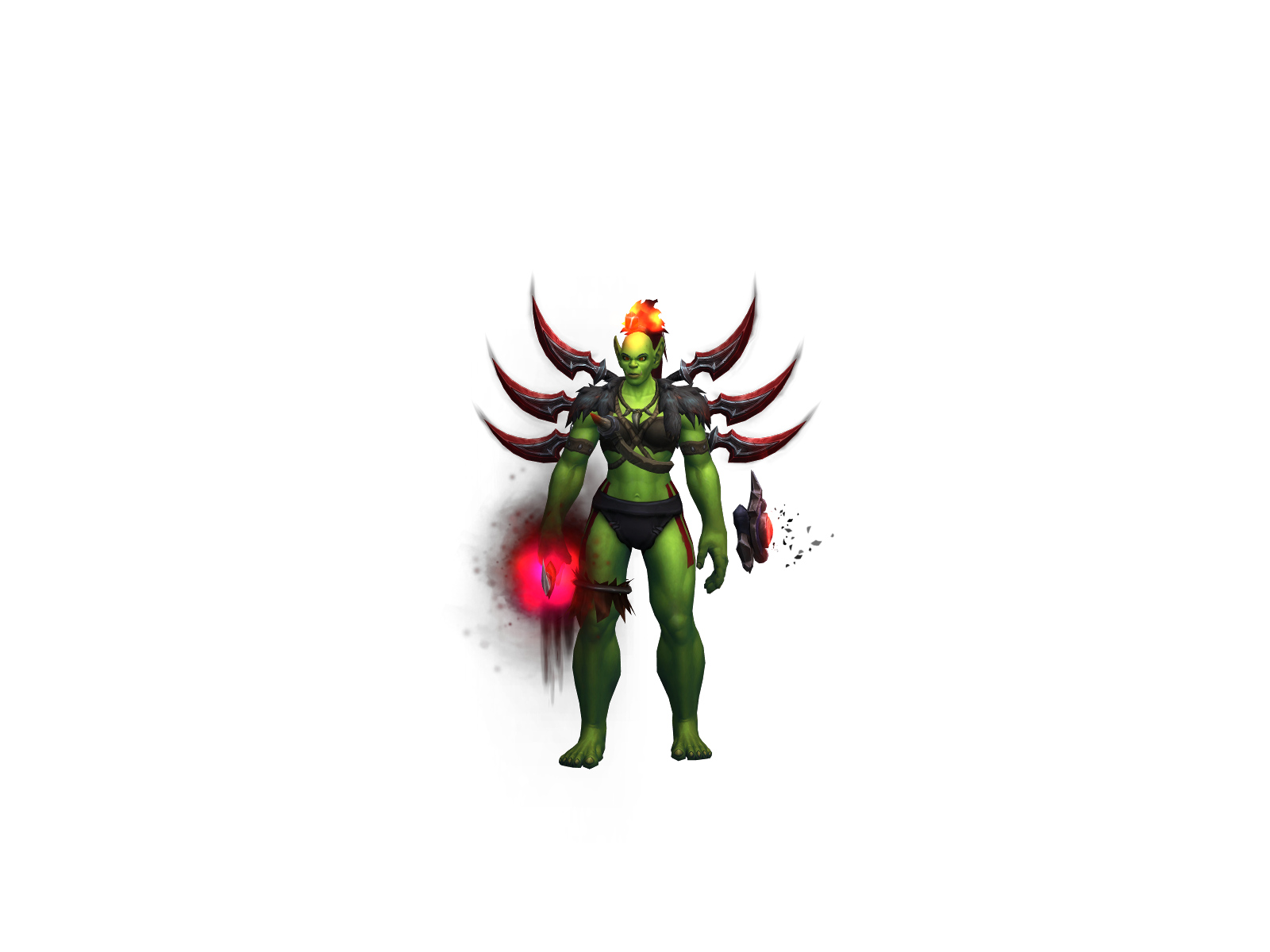 Shamzoran 3D character render