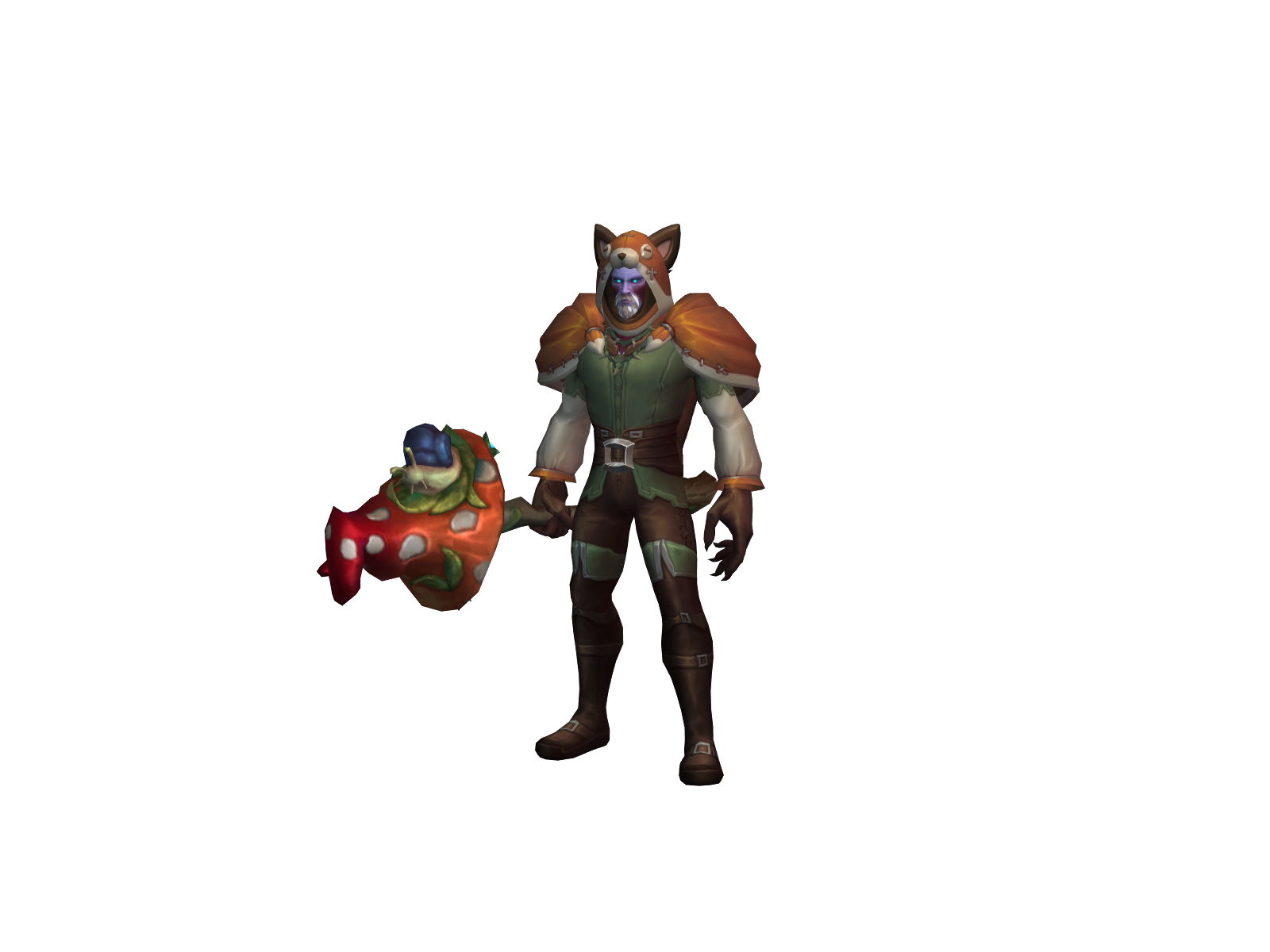 Herbivore 3D character render