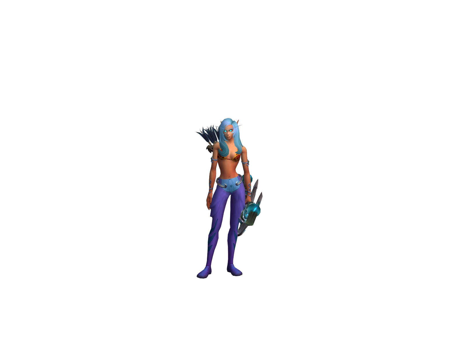 Moonlait 3D character render