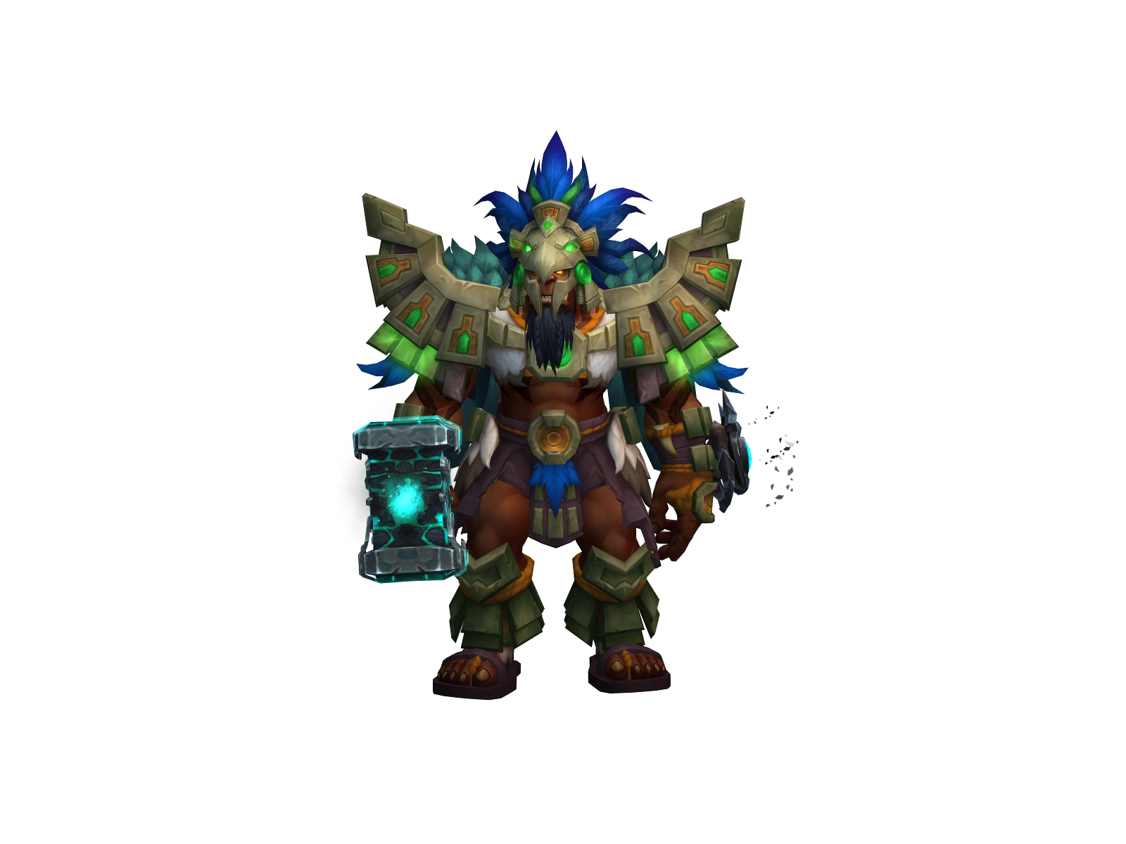 Torukmaktou 3D character render