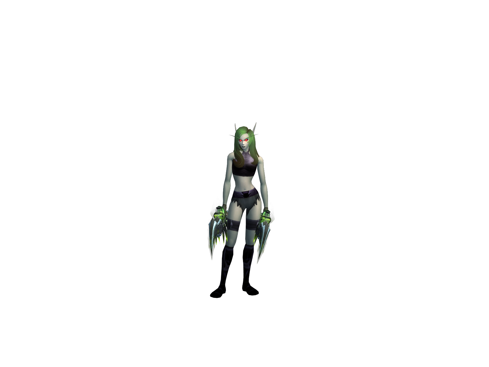 Poisonivory 3D character render