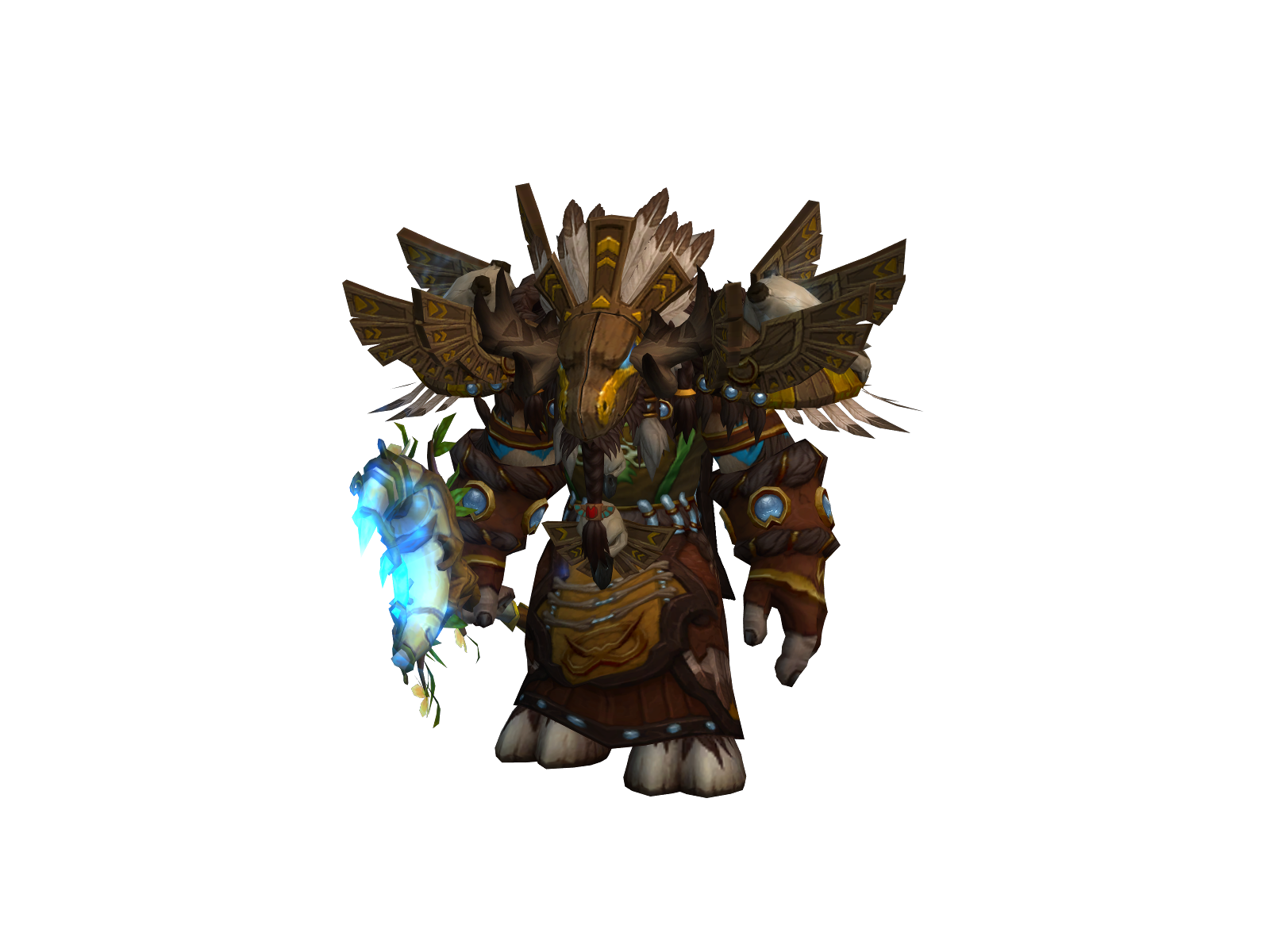 Montaña 3D character render