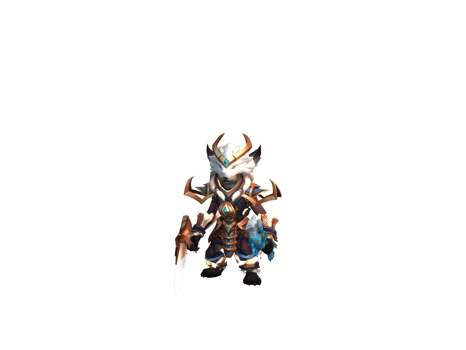 Zoara 3D character render