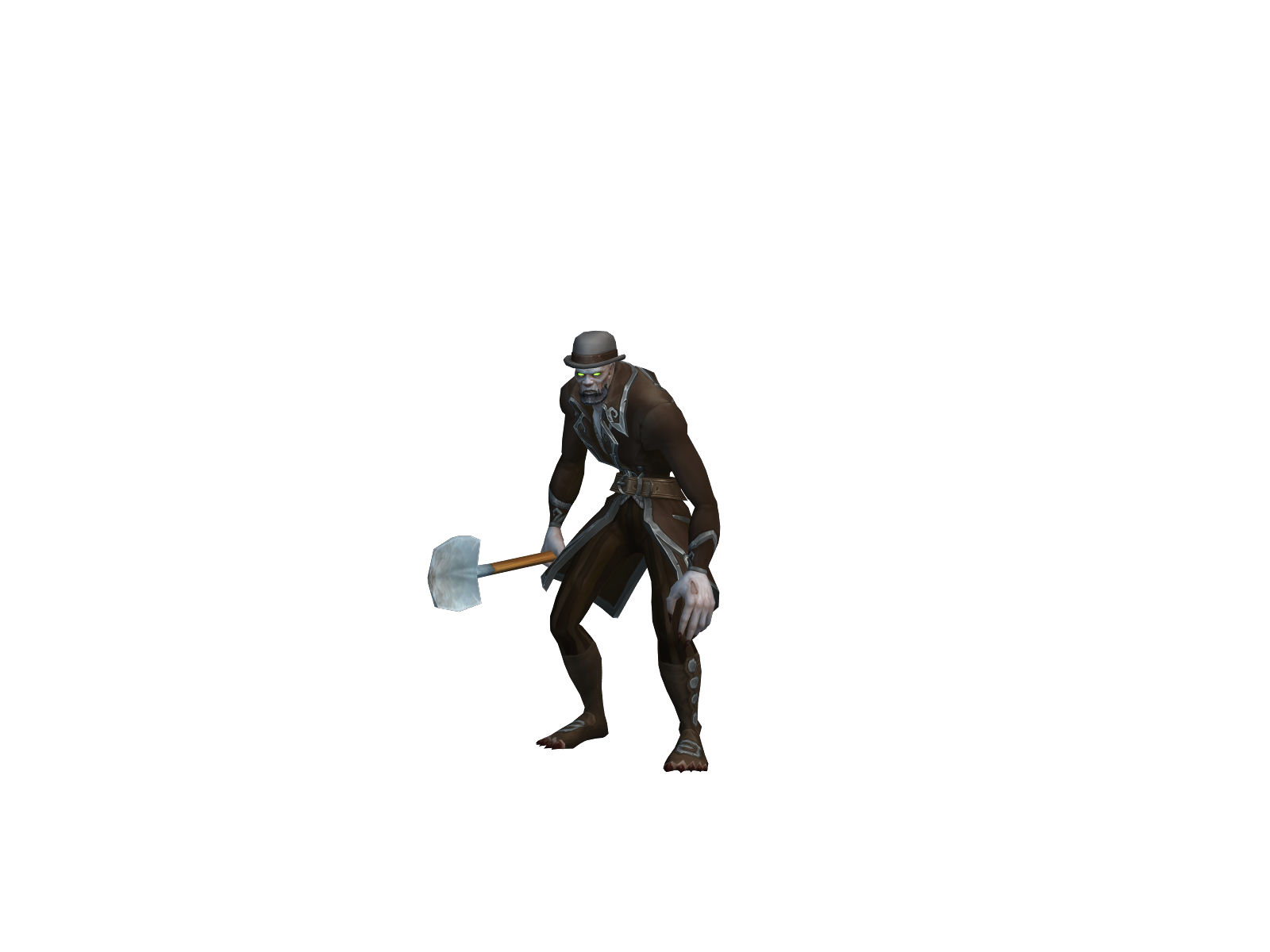 Nebelwerfer 3D character render