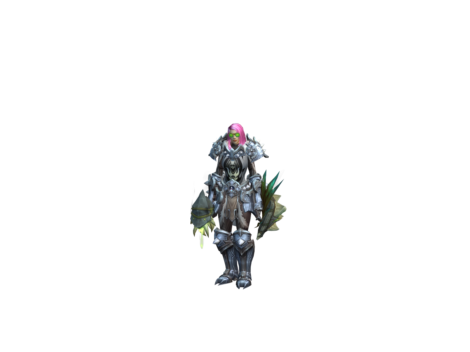 Bigdam 3D character render
