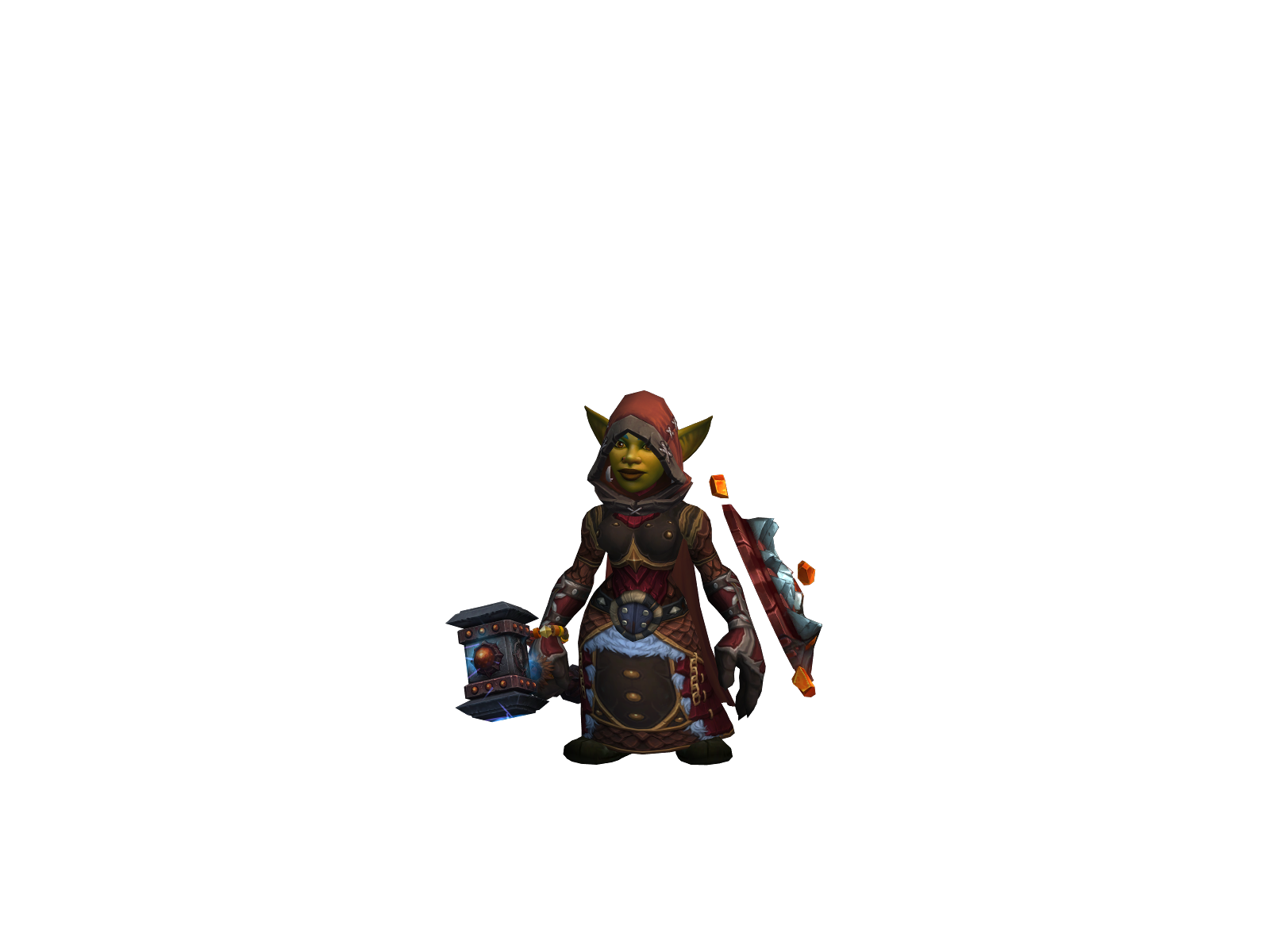 Bix 3D character render