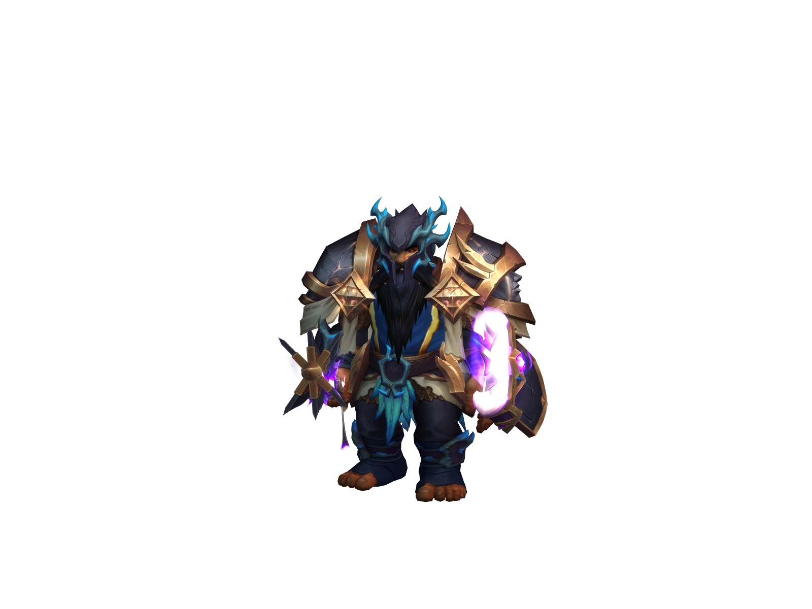 Grieverjke 3D character render