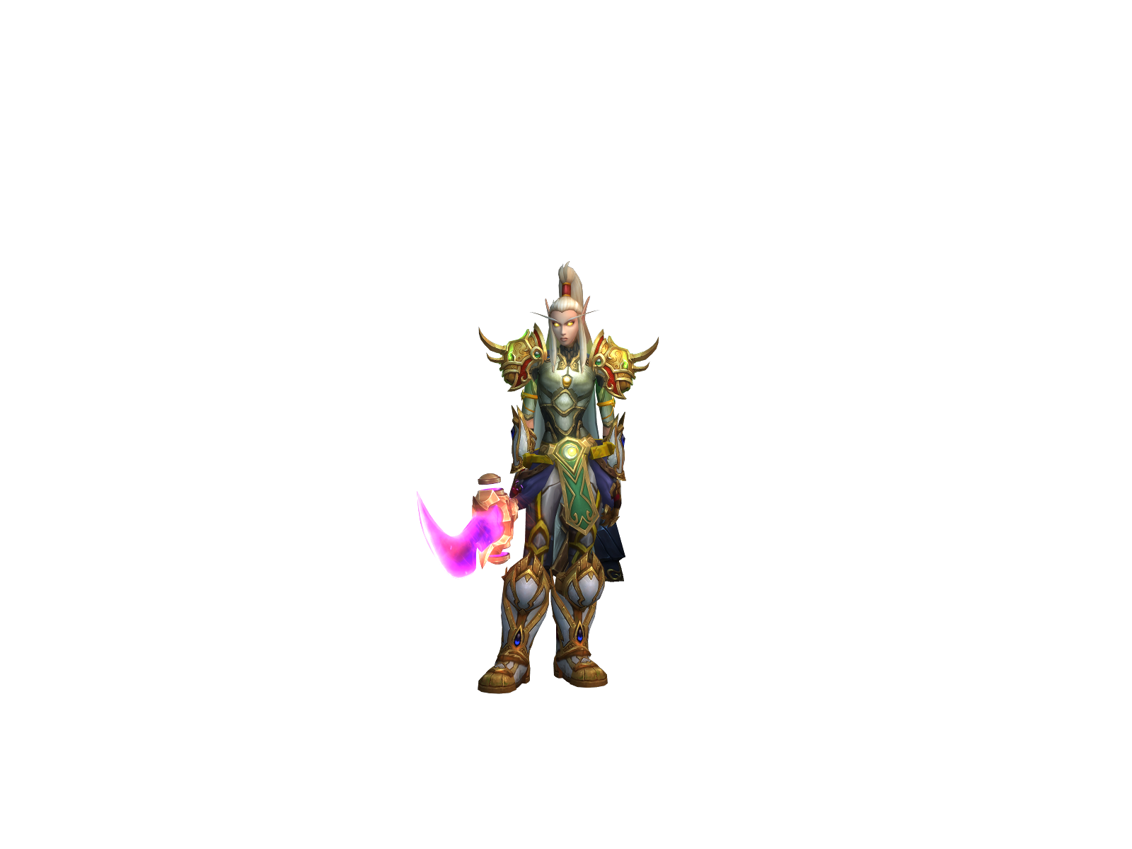 Elyndra 3D character render