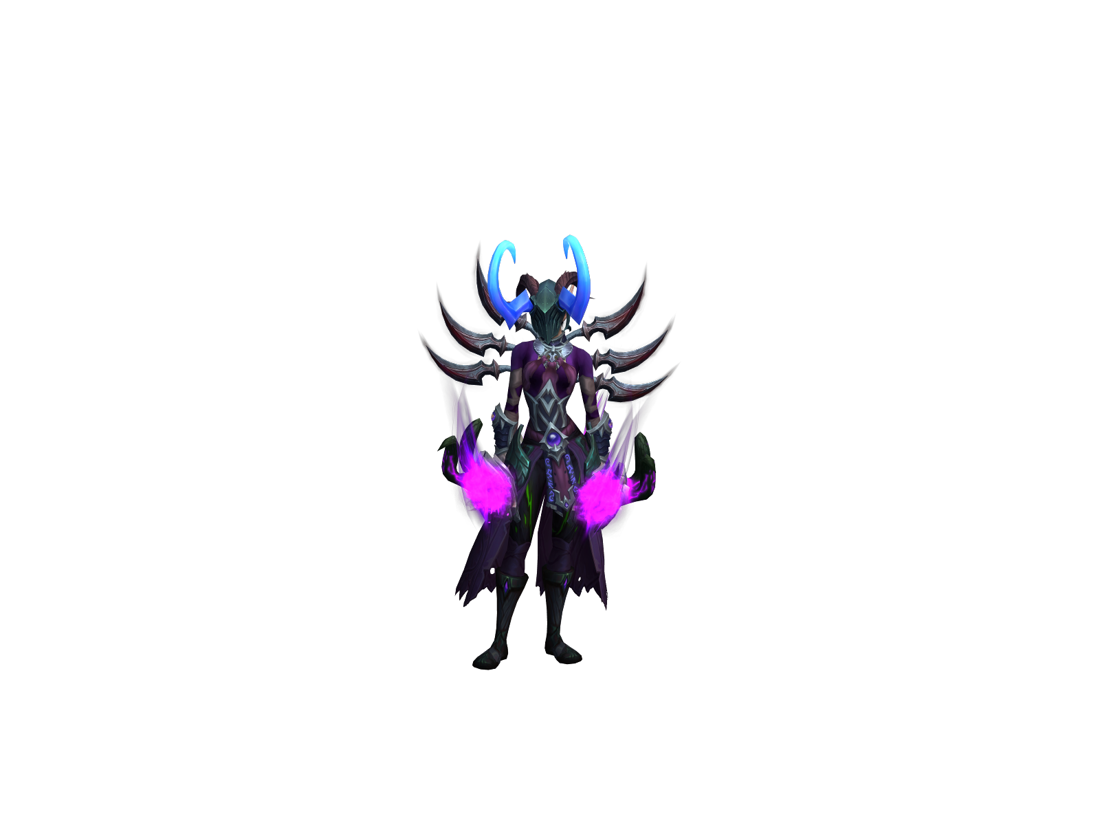 Mortal 3D character render