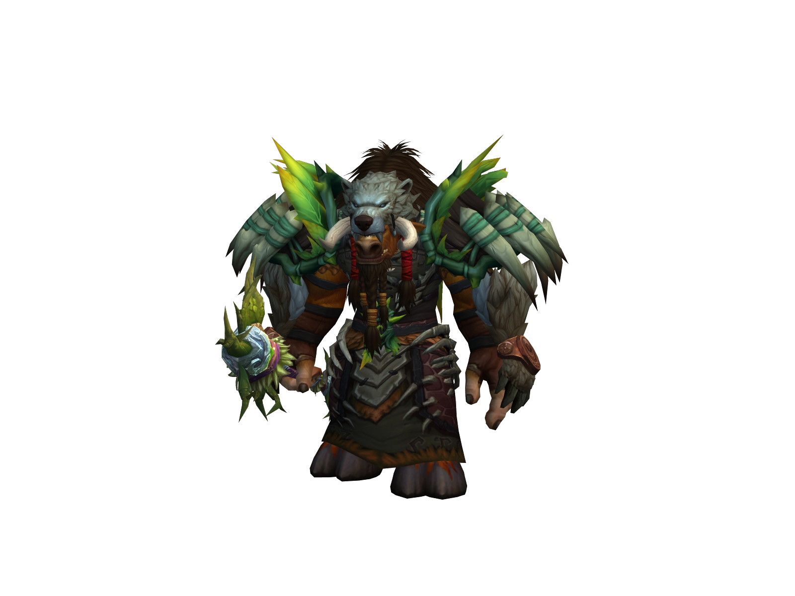 Flowerbeef 3D character render