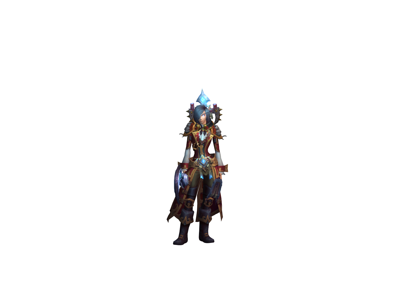 Decaf 3D character render