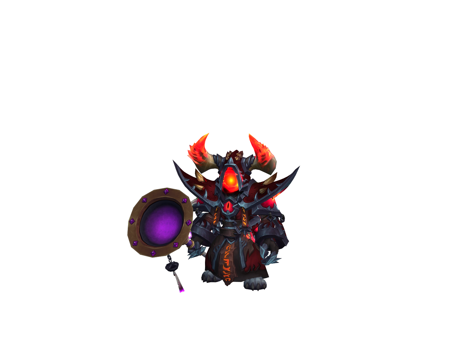 Furrax 3D character render