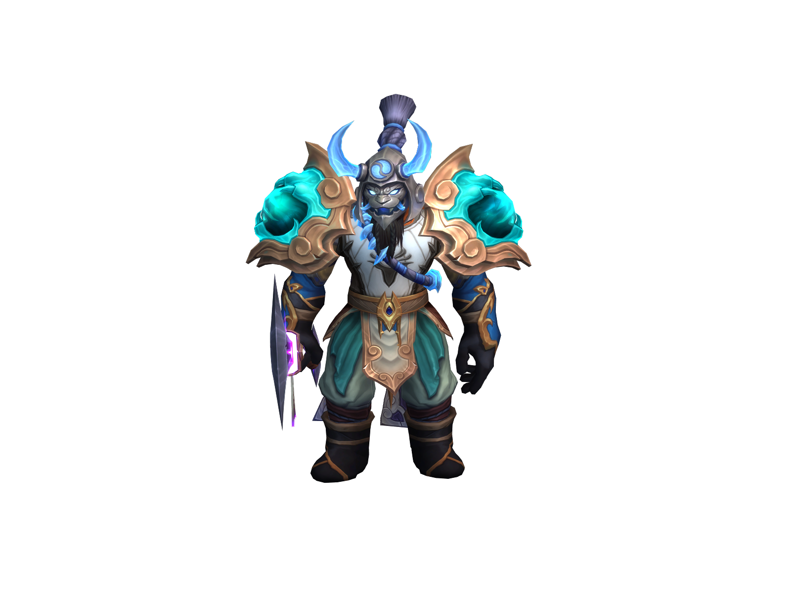 Monkibob 3D character render