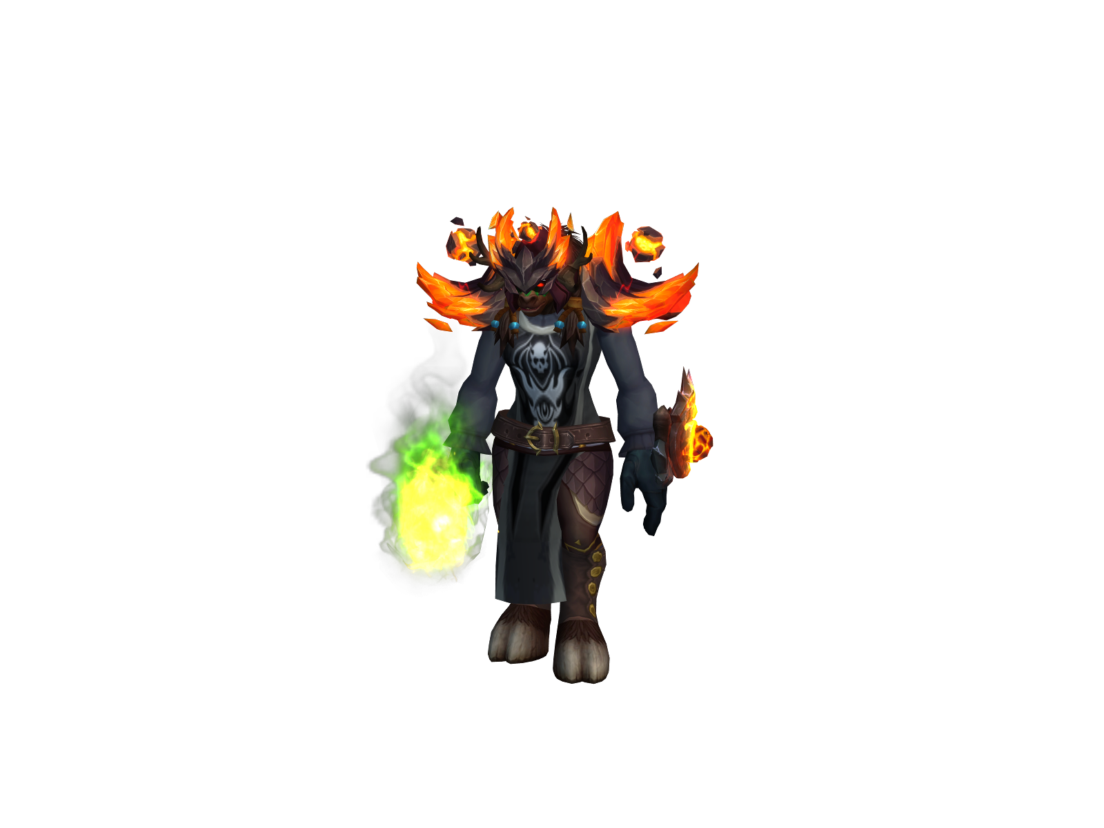 Farfar 3D character render