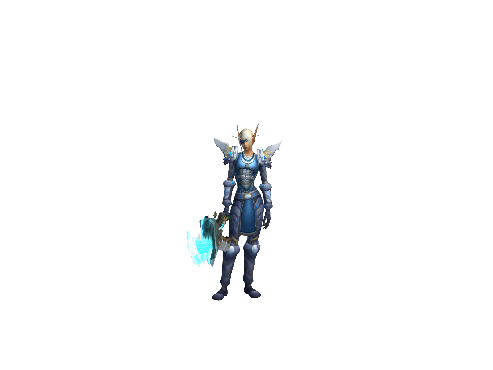 Judicator 3D character render