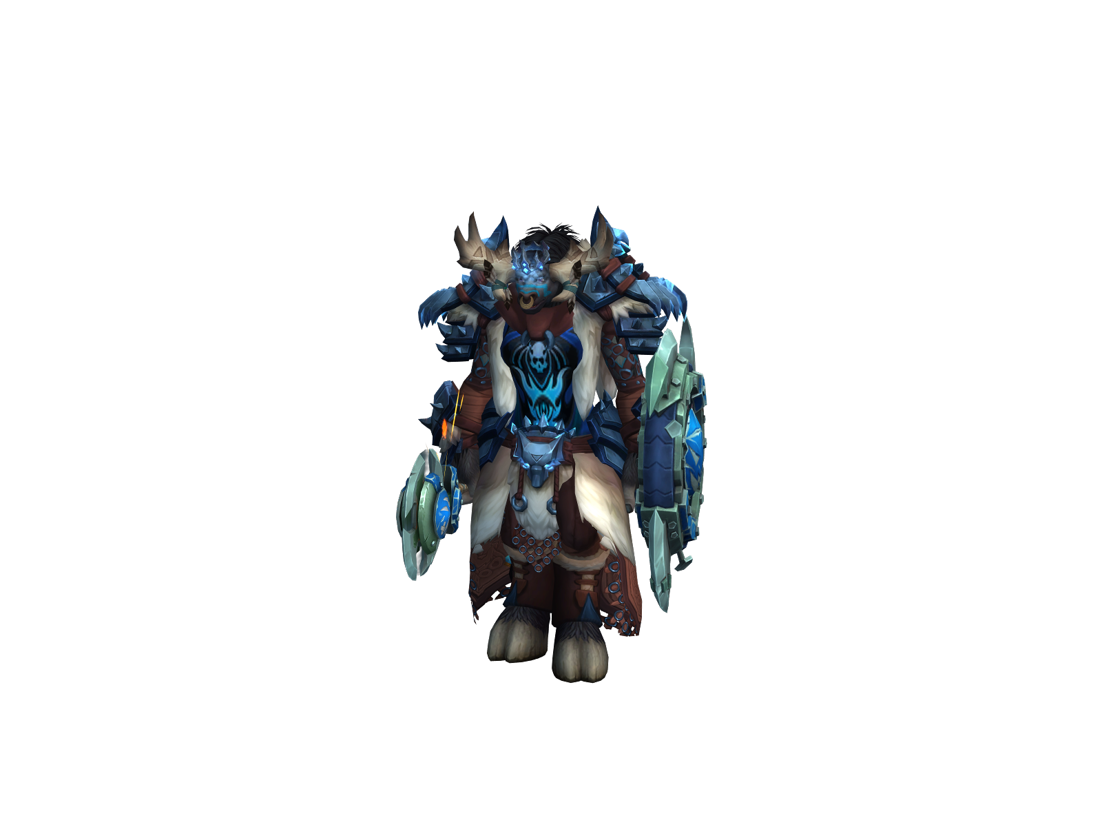 Psdon 3D character render