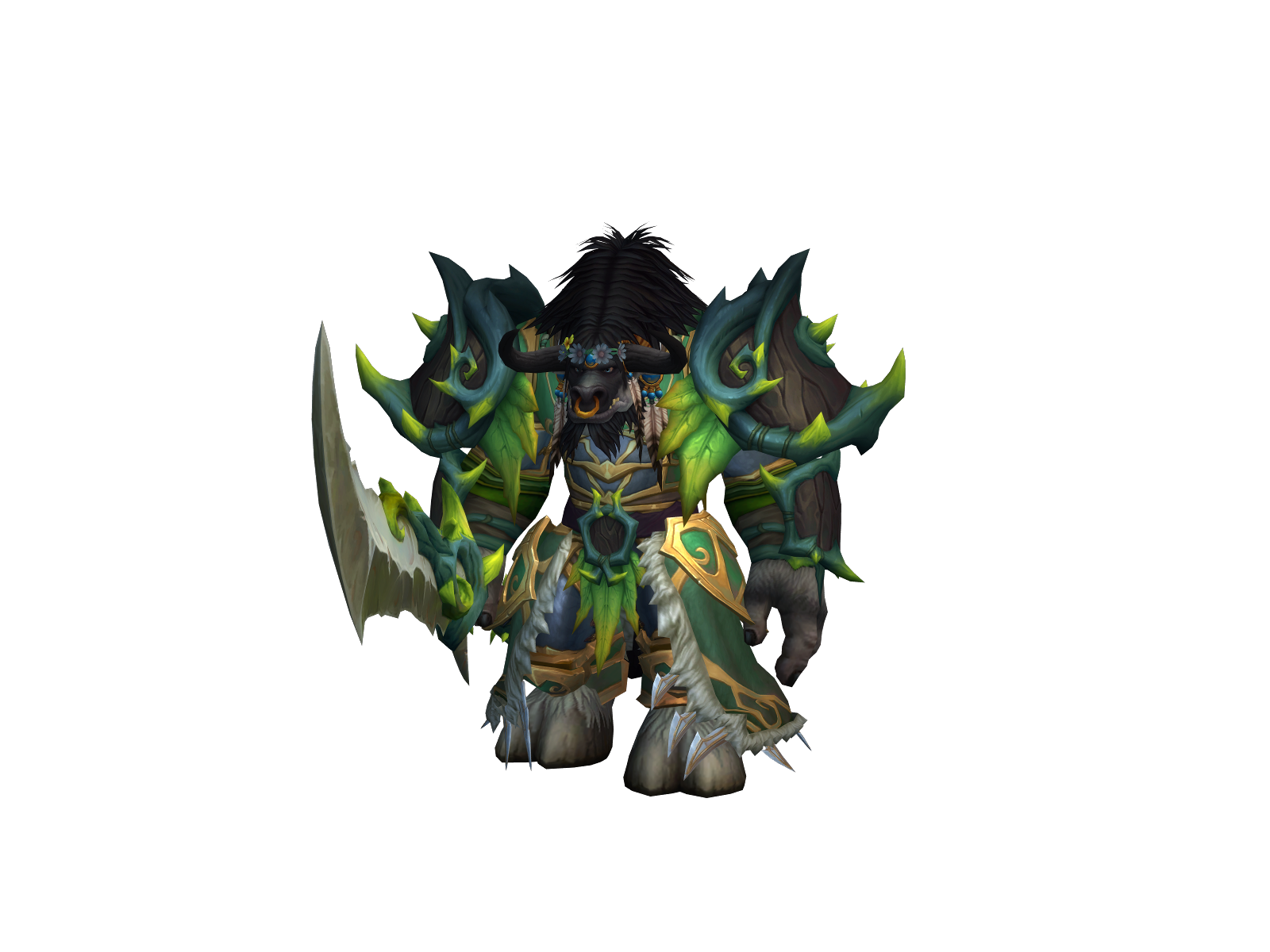 Holyhoof 3D character render