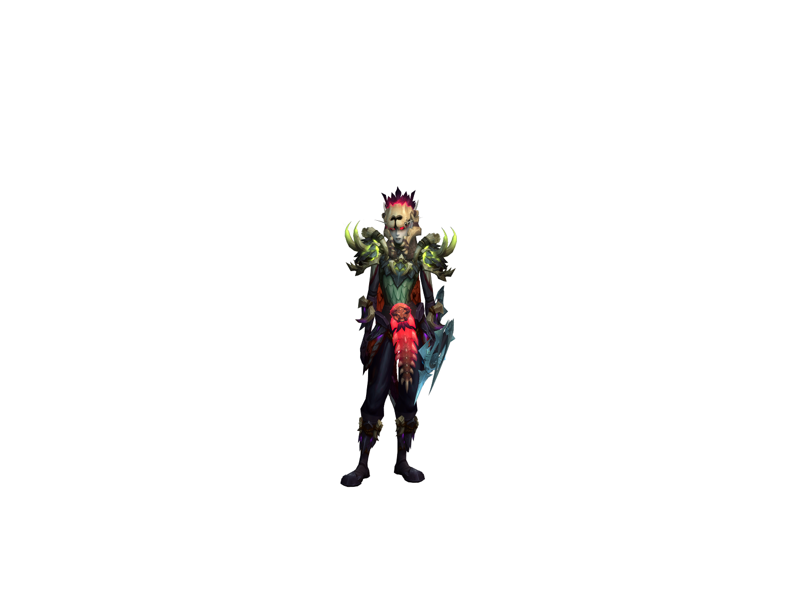 Sylvanaz 3D character render