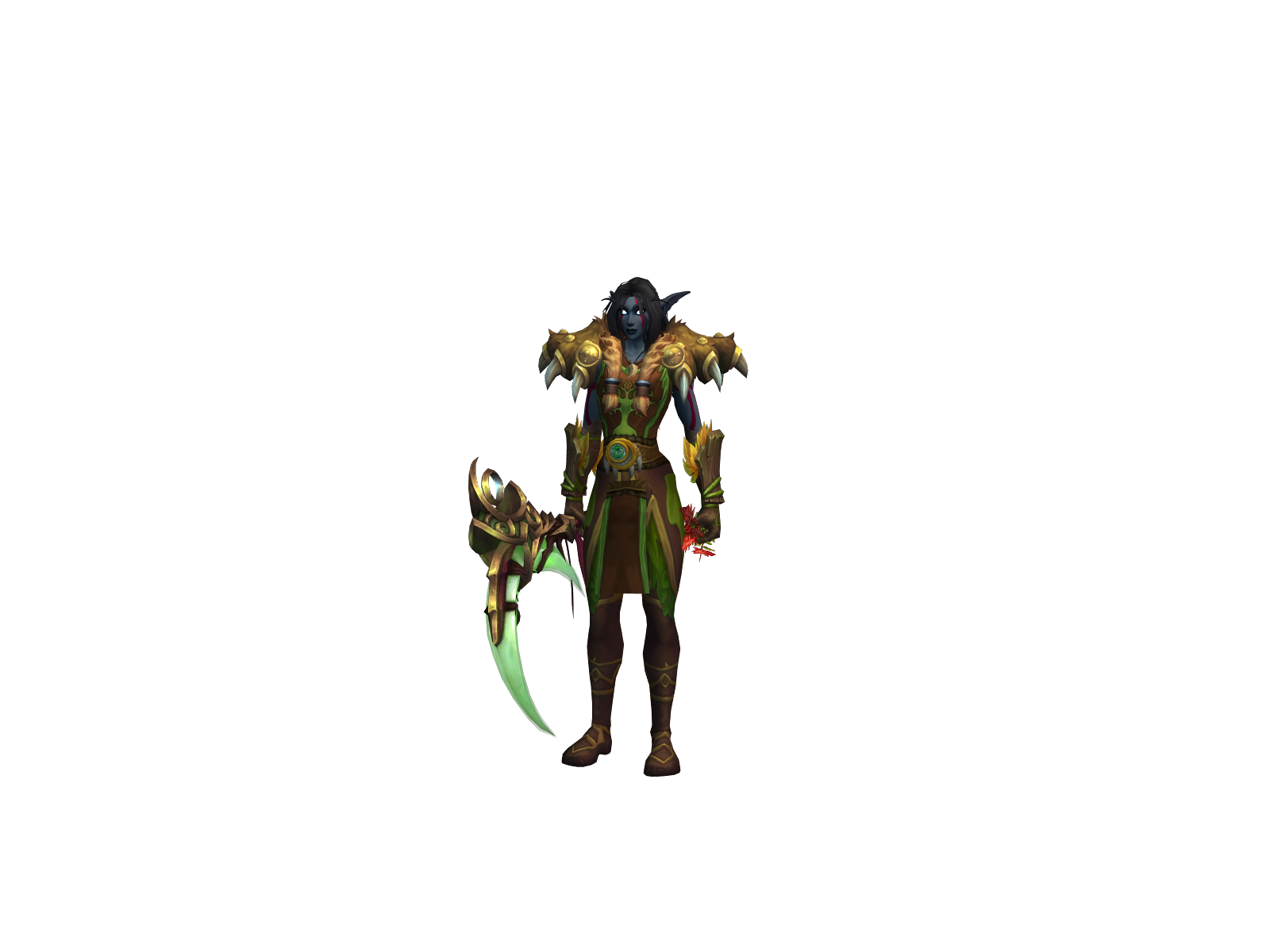 Raxion 3D character render