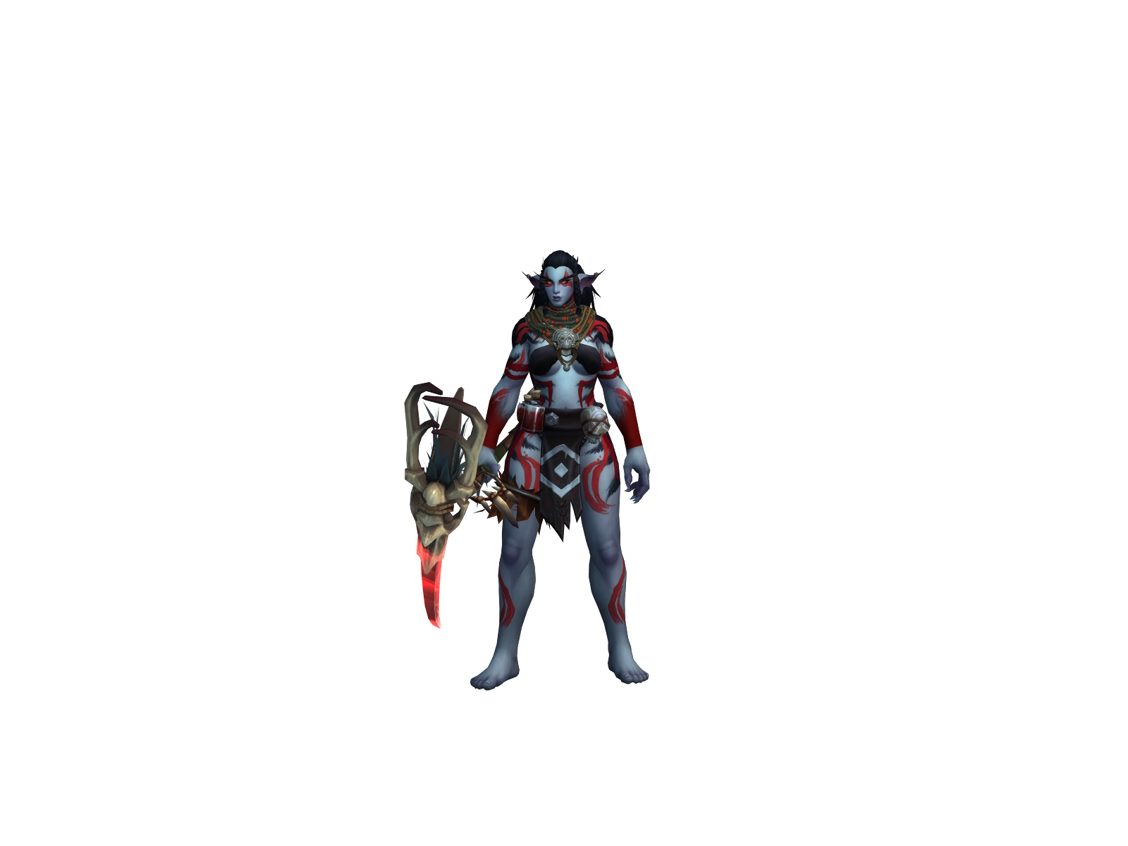 Orayah 3D character render