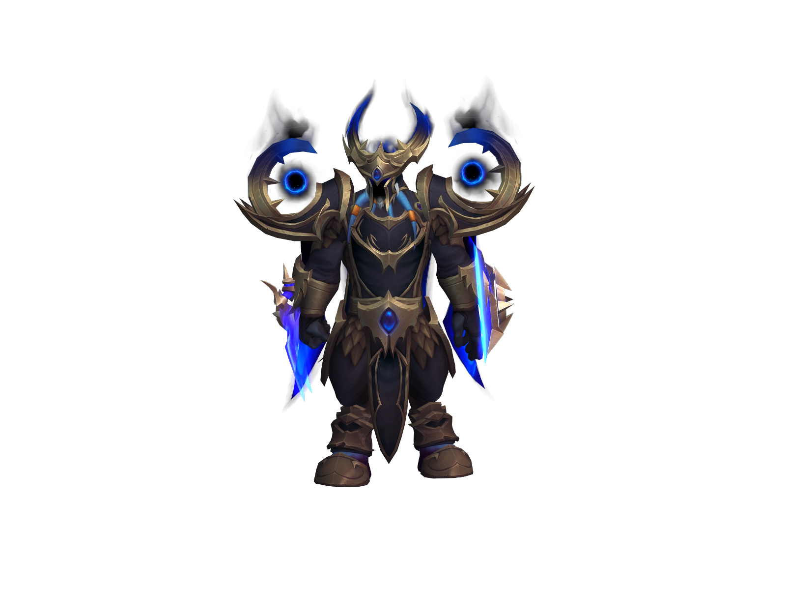 Blackschaman 3D character render