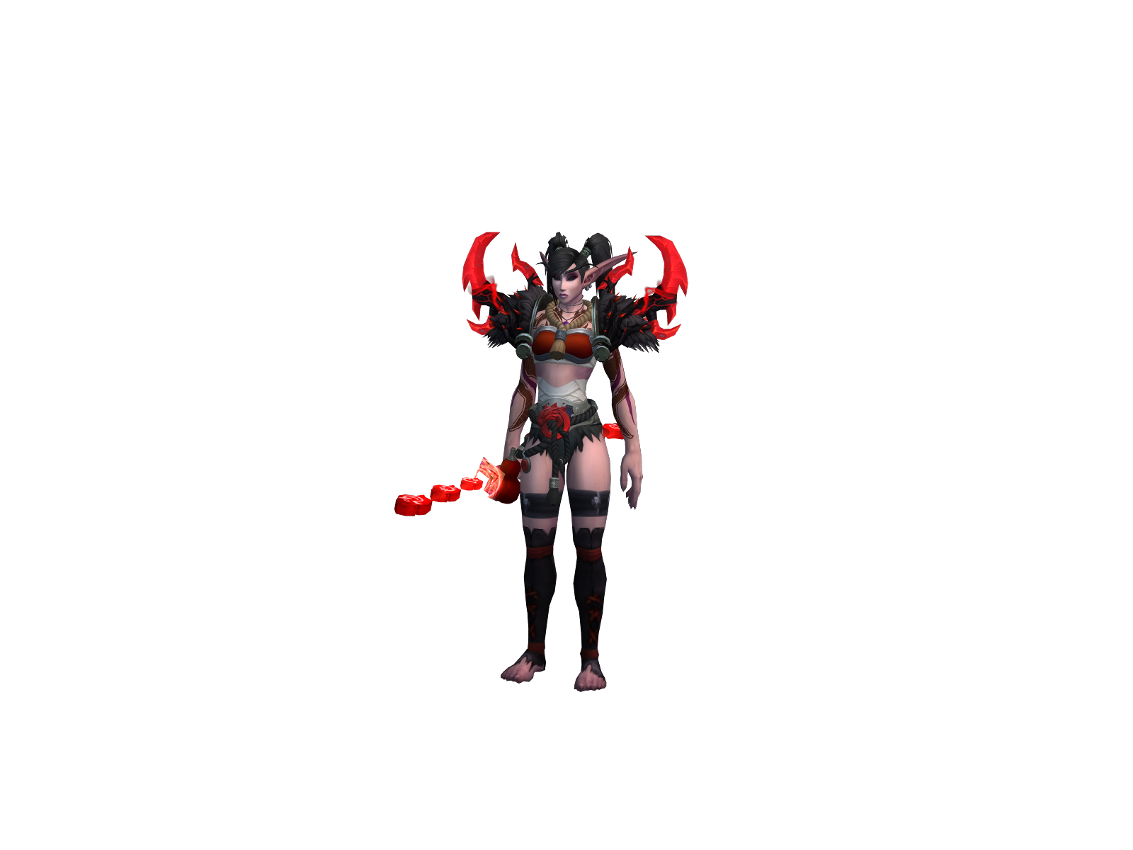 Mareia 3D character render