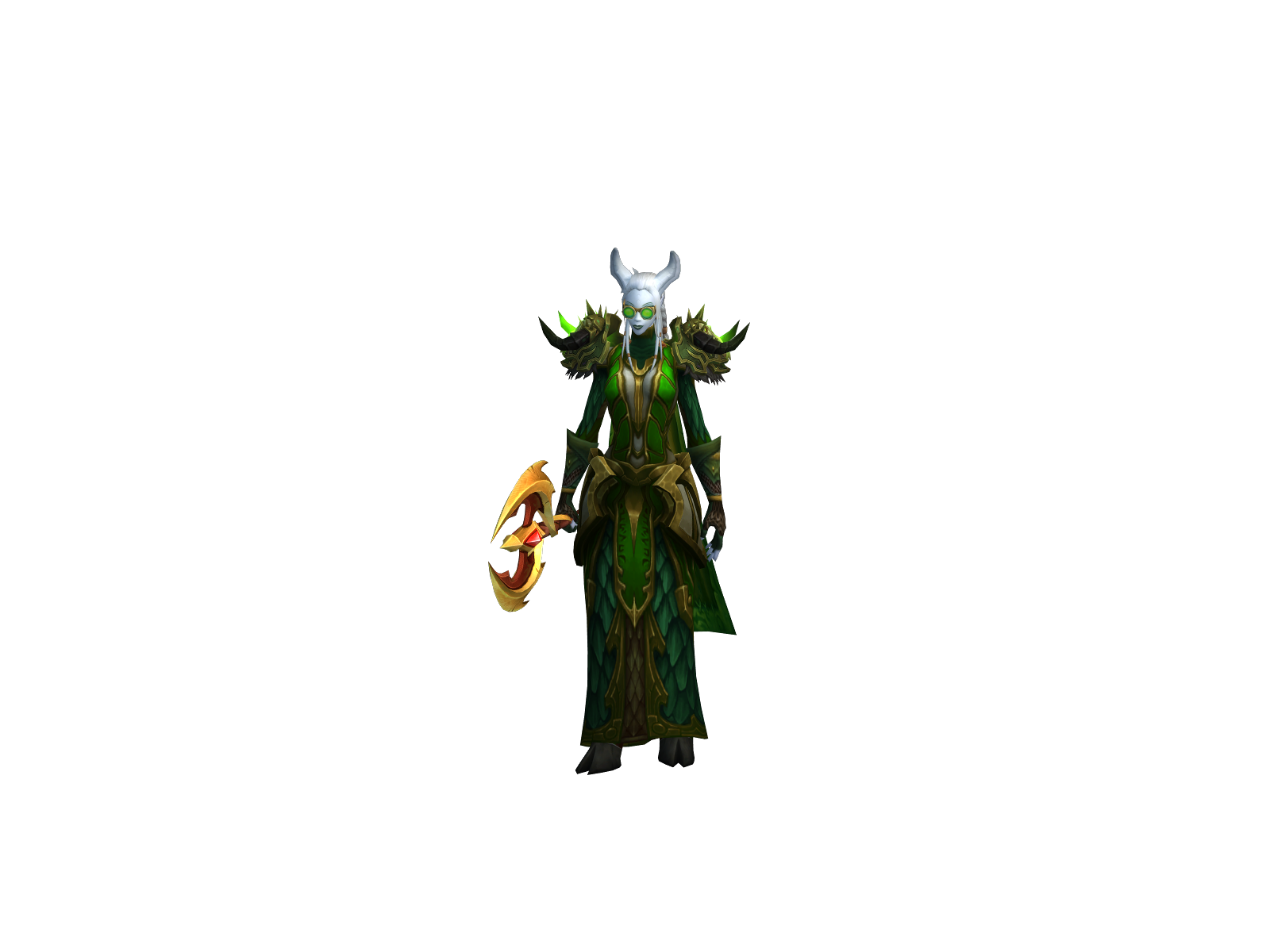 Ysren 3D character render