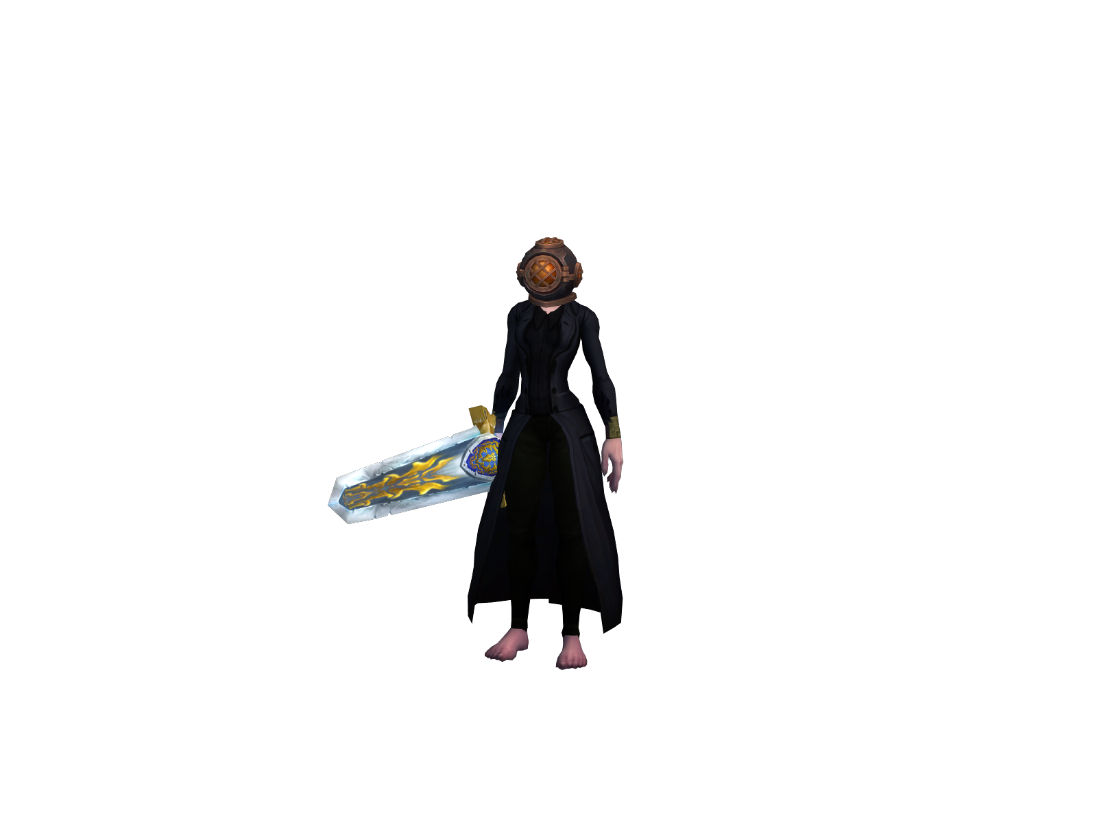 Femboii 3D character render