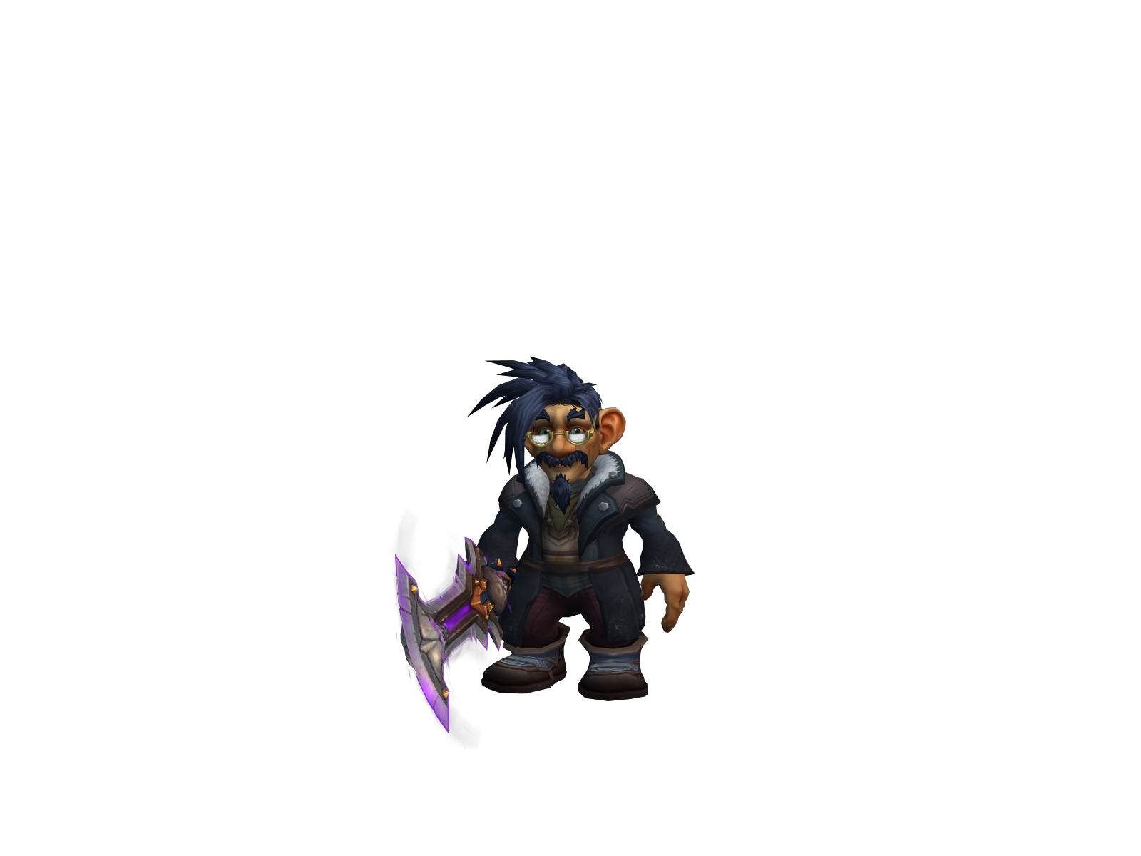 bôuvet 3D character render