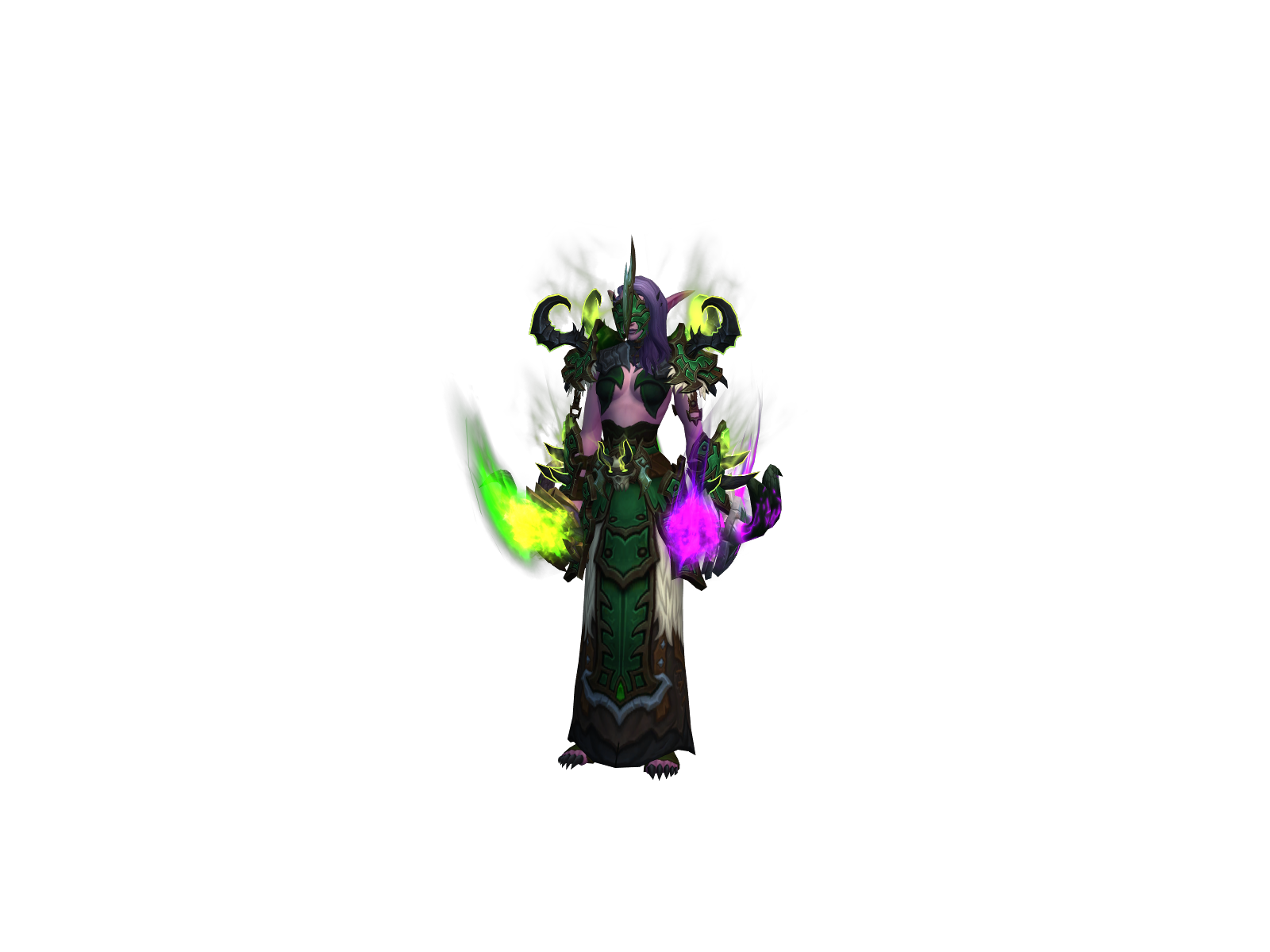 Nightbreeze 3D character render