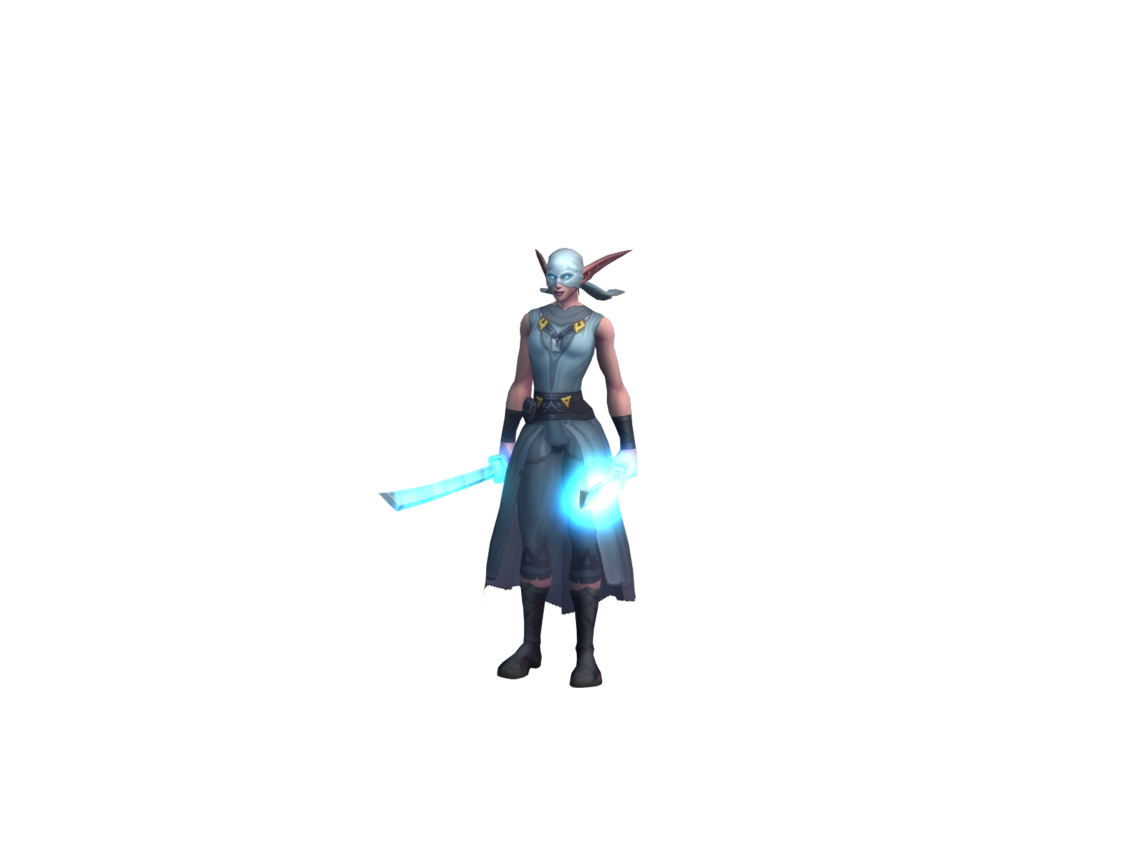 Akená 3D character render