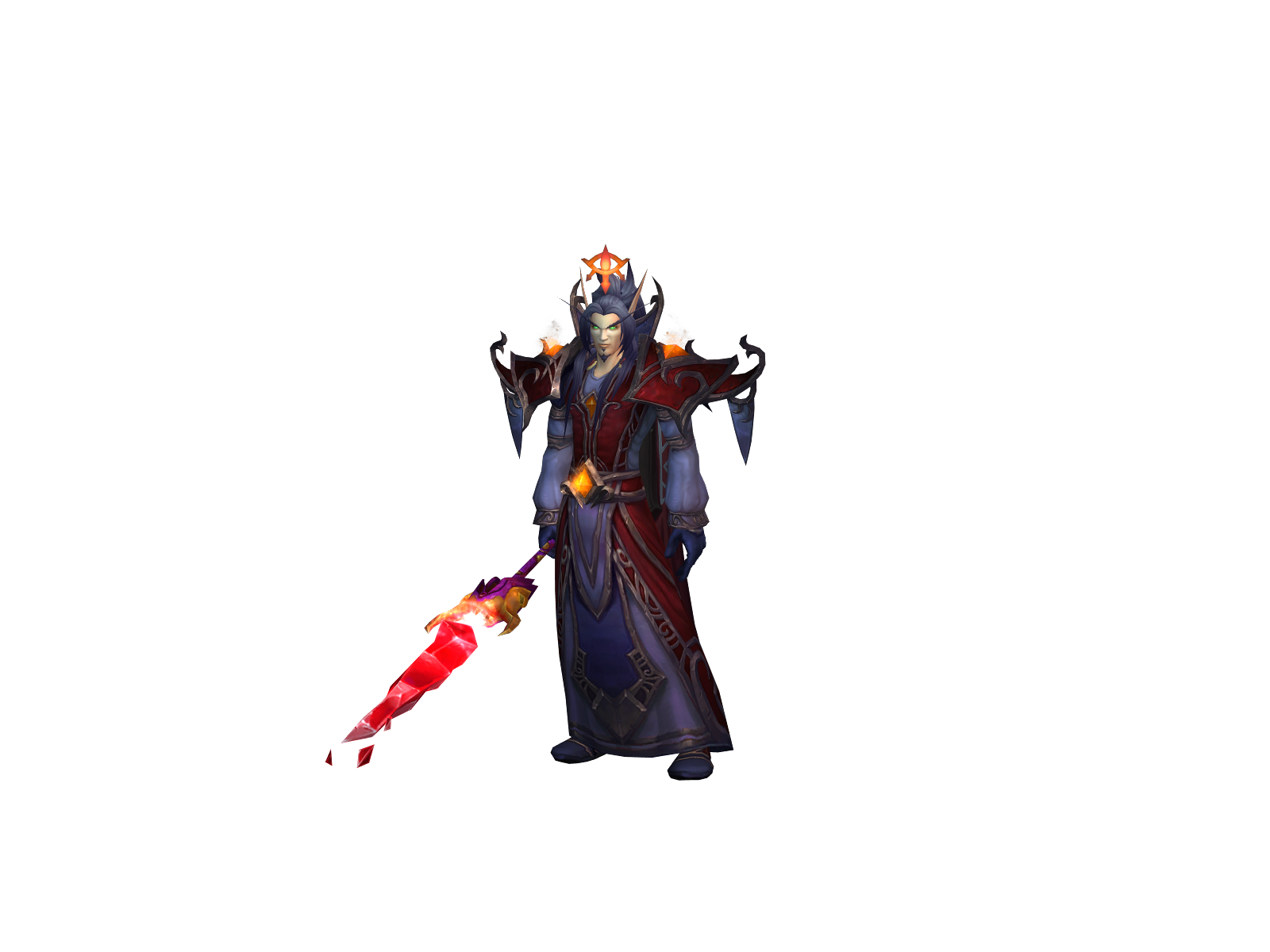 Tâchero 3D character render