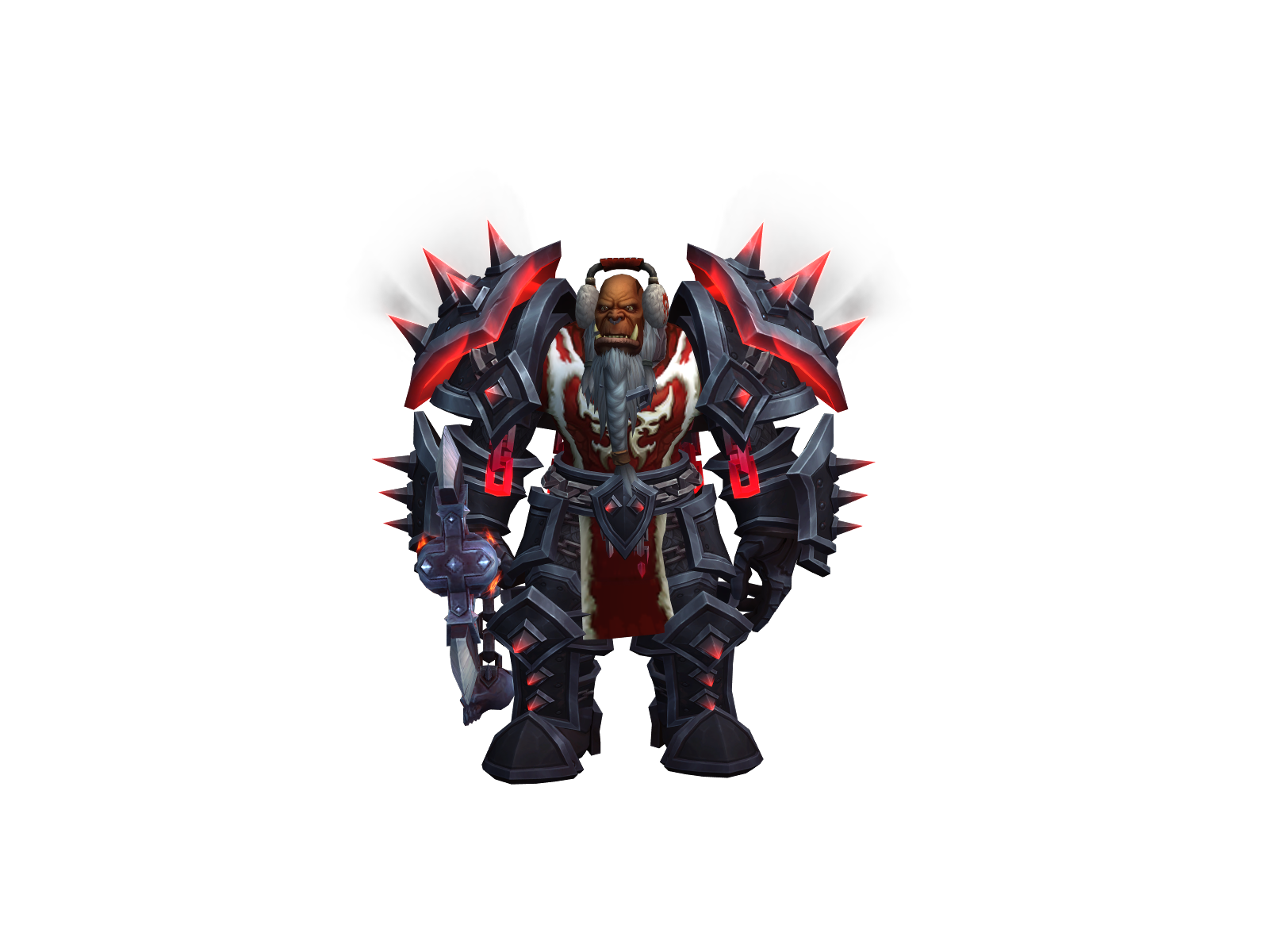 Darkwhisper 3D character render