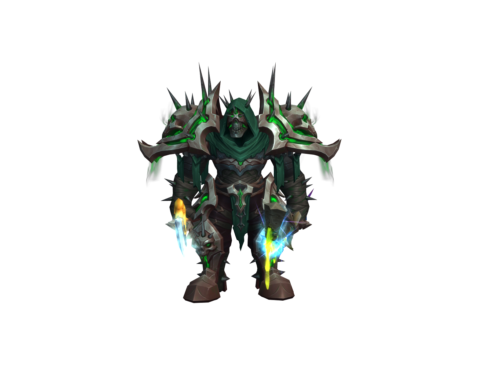 Plaguebearer 3D character render