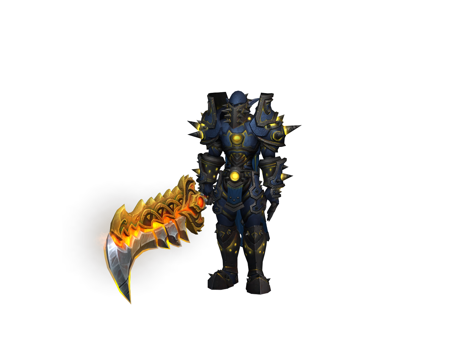 Stonewash 3D character render