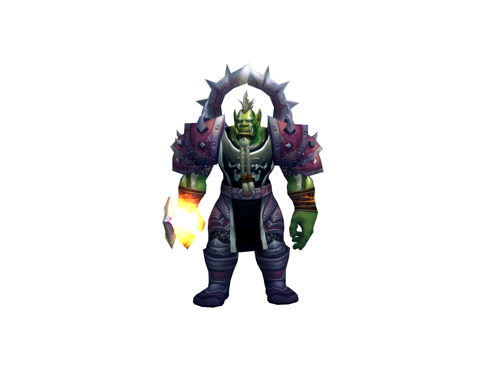 Orccon 3D character render
