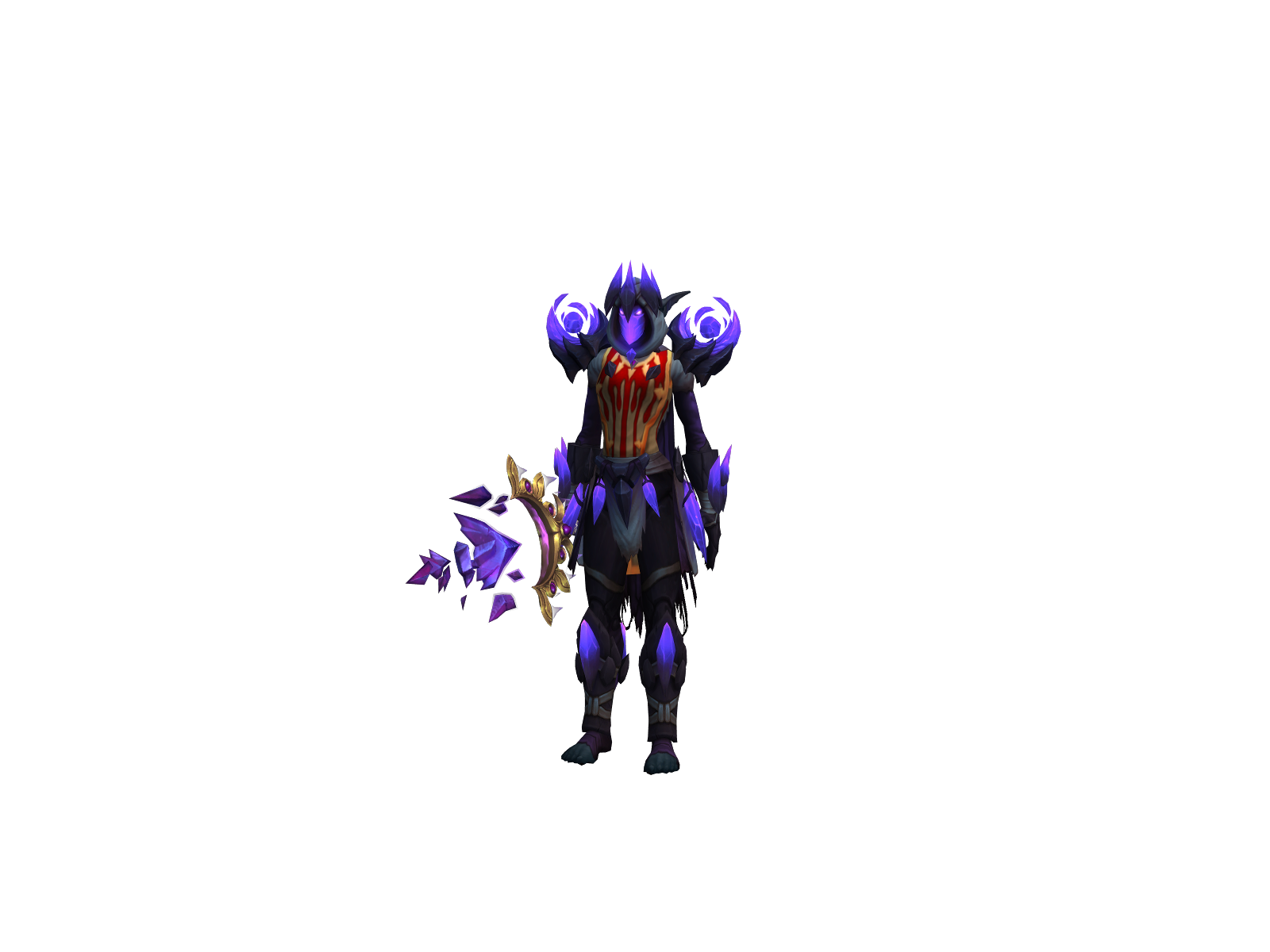 Nactaeth 3D character render