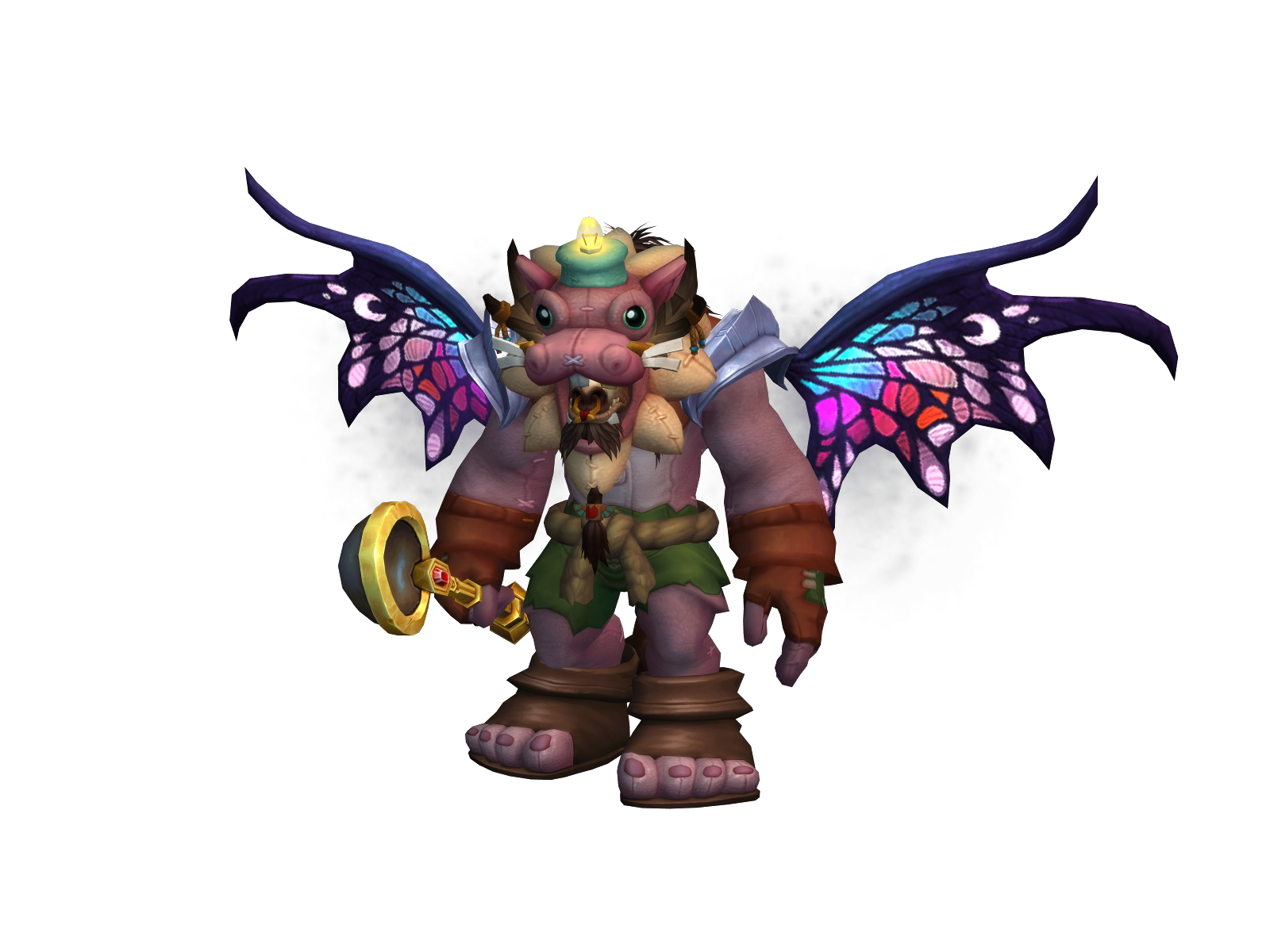 Schneedle 3D character render